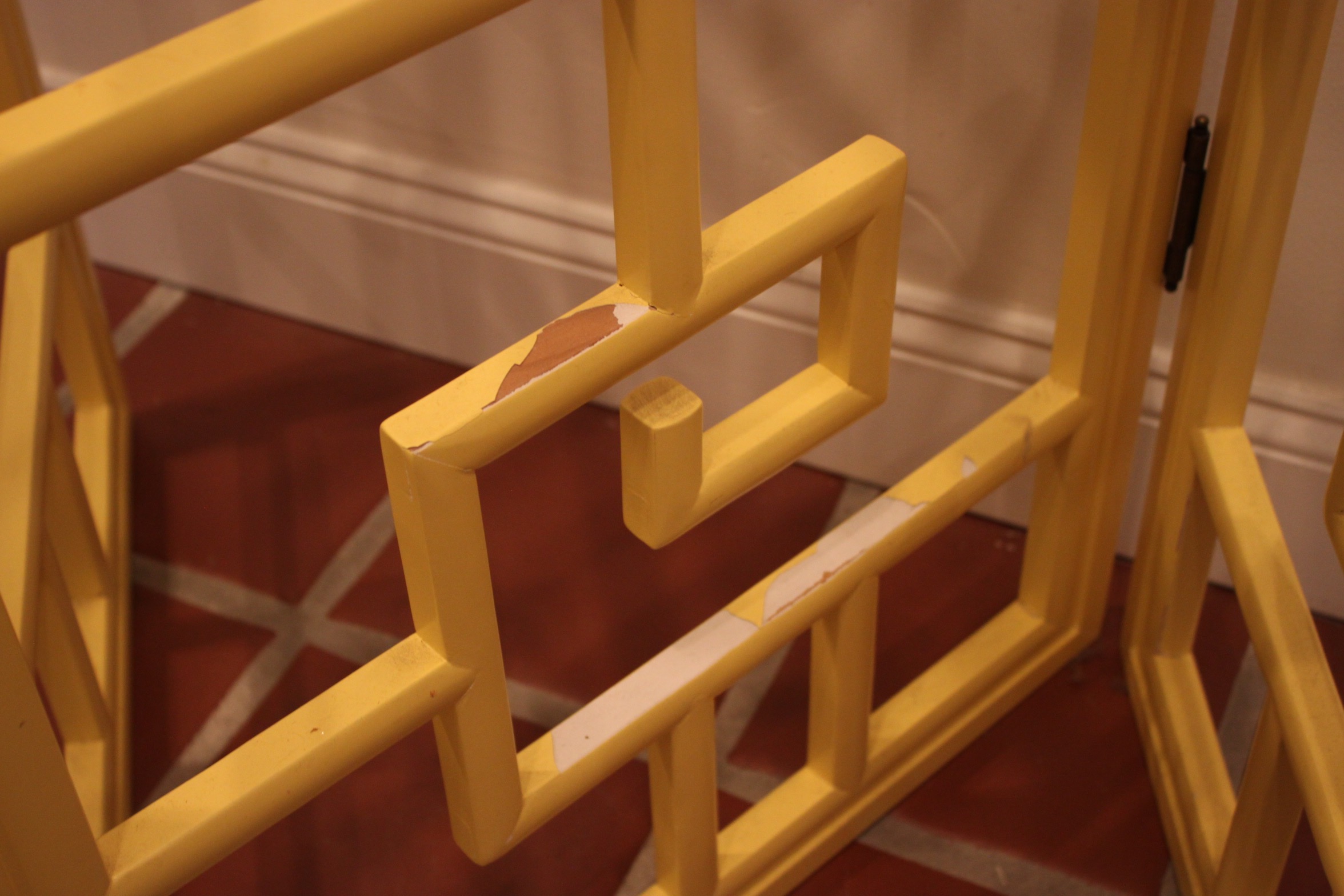 Vintage Geometric Room Divider