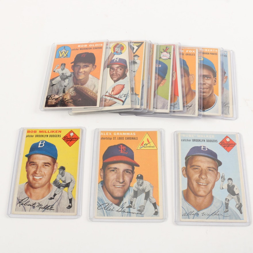 1954 Topps Baseball Cards