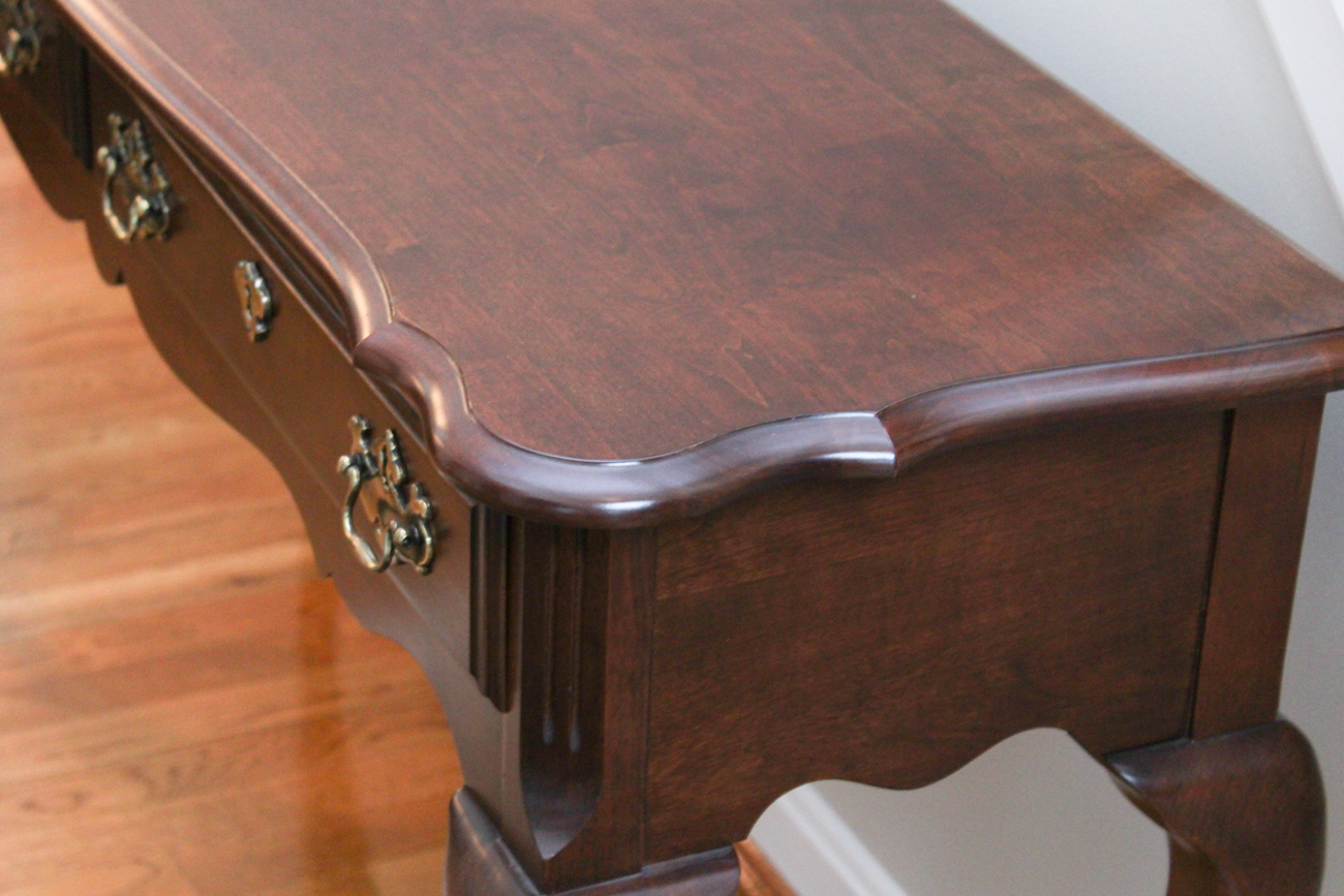 Pennsylvania House Queen Anne Cherry Console Table