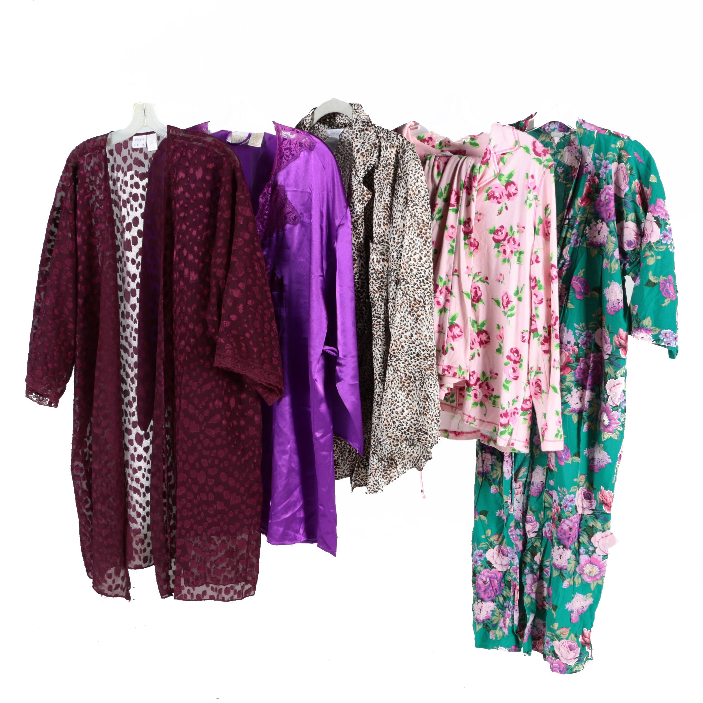 Sleepwear Including Betsey Johnson and Victoria's Secret