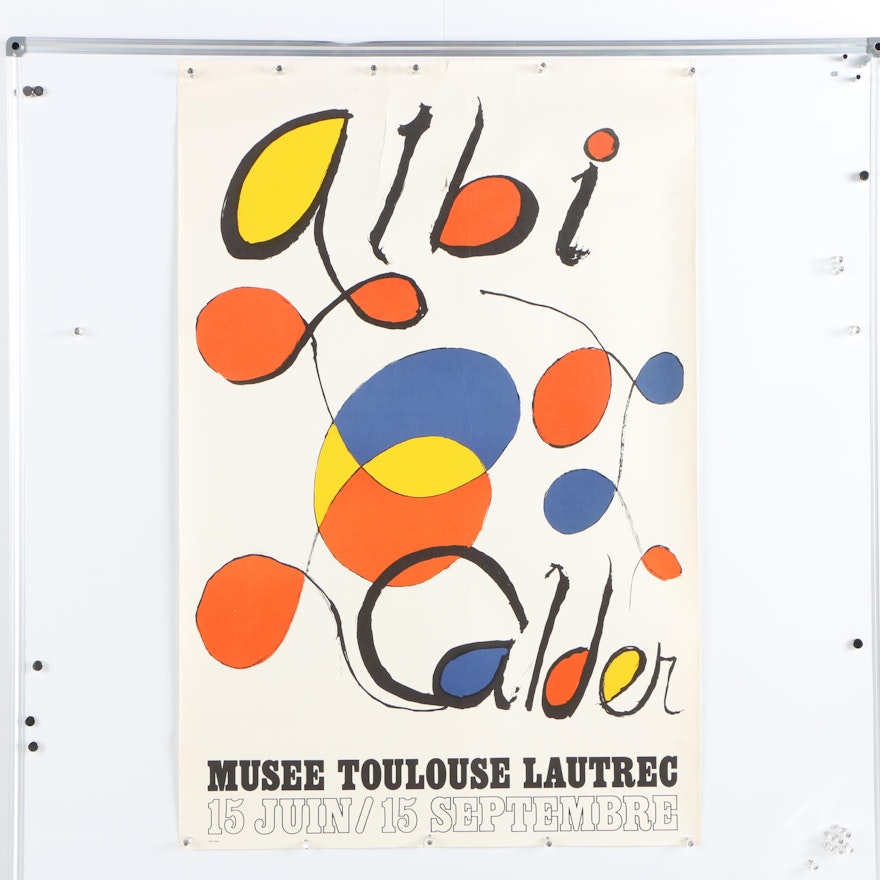 1971 Albi-Calder Musée Toulouse Lautrec Poster