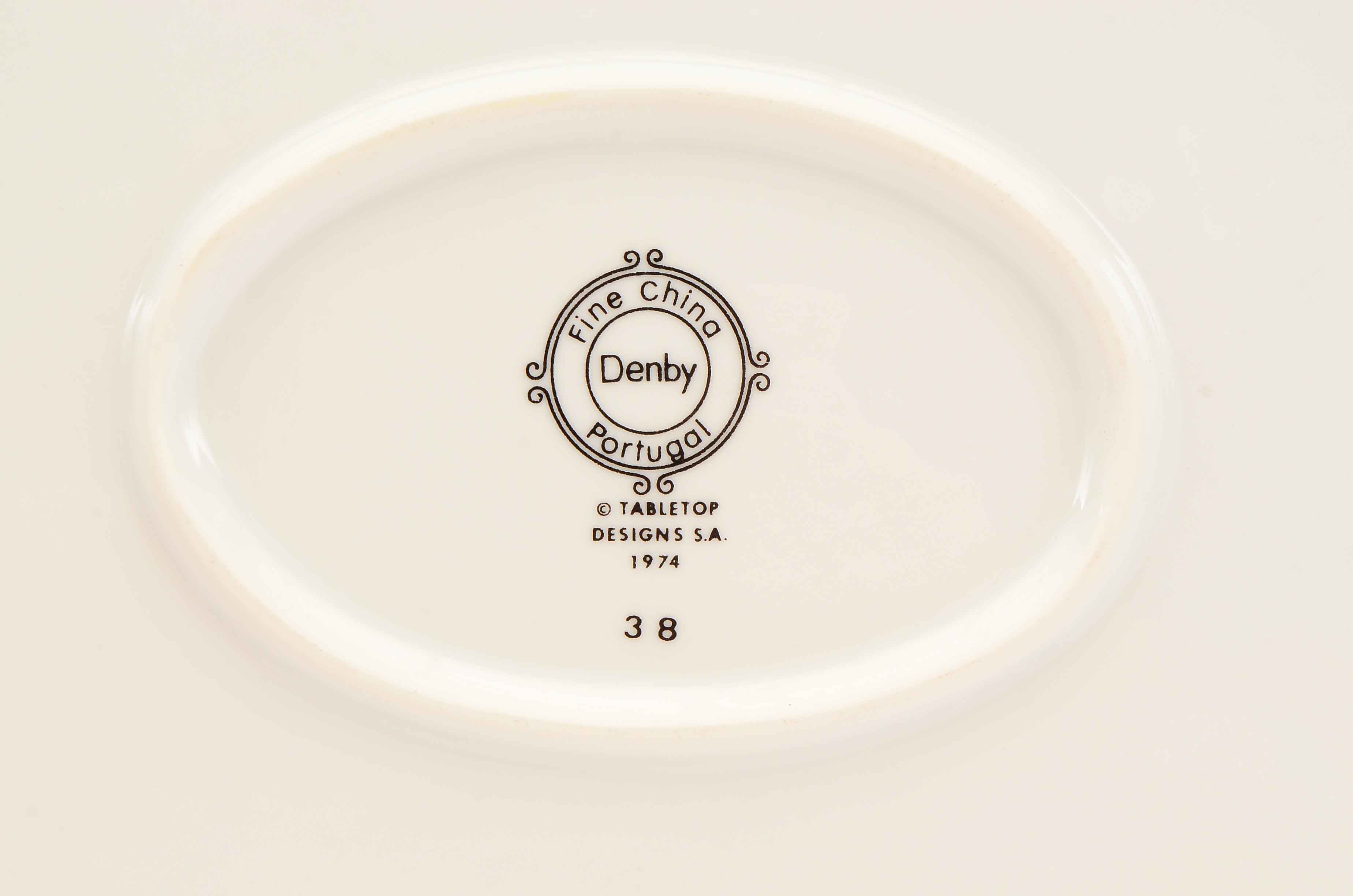 Denby Fine China "Contrariwise"Dinnerware