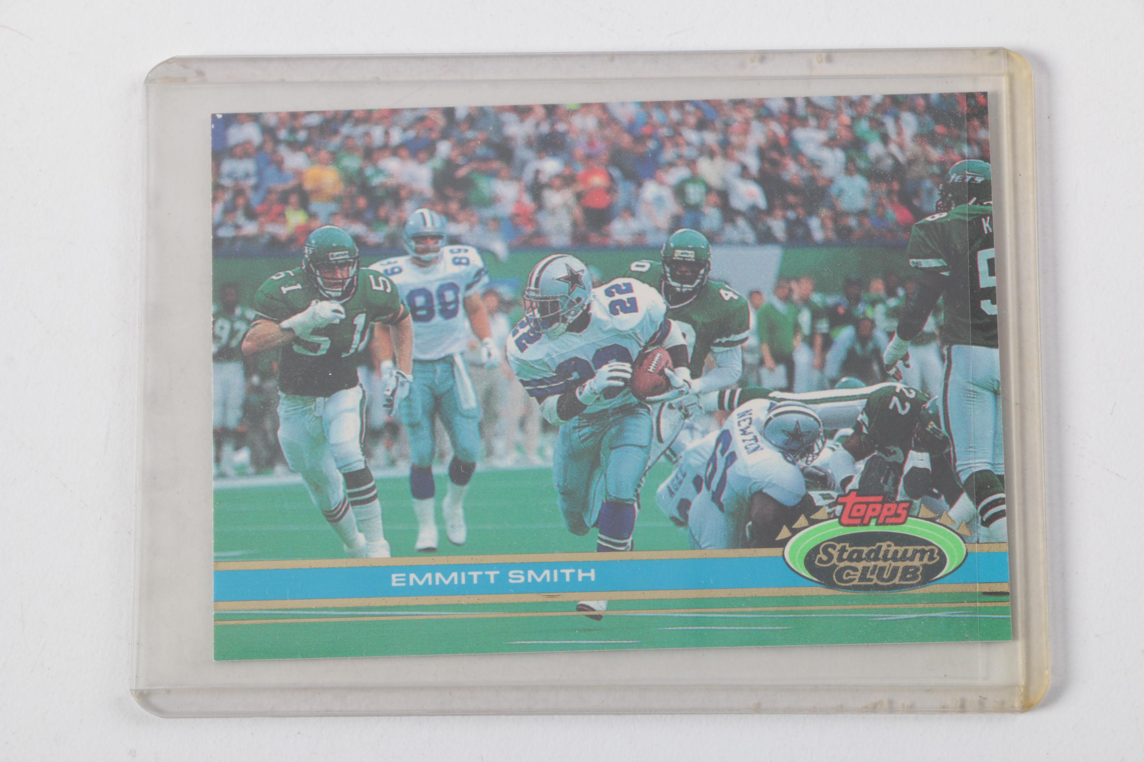 1991 Topps Stadium Club Football Cards Including Brett Favre Rookie Card