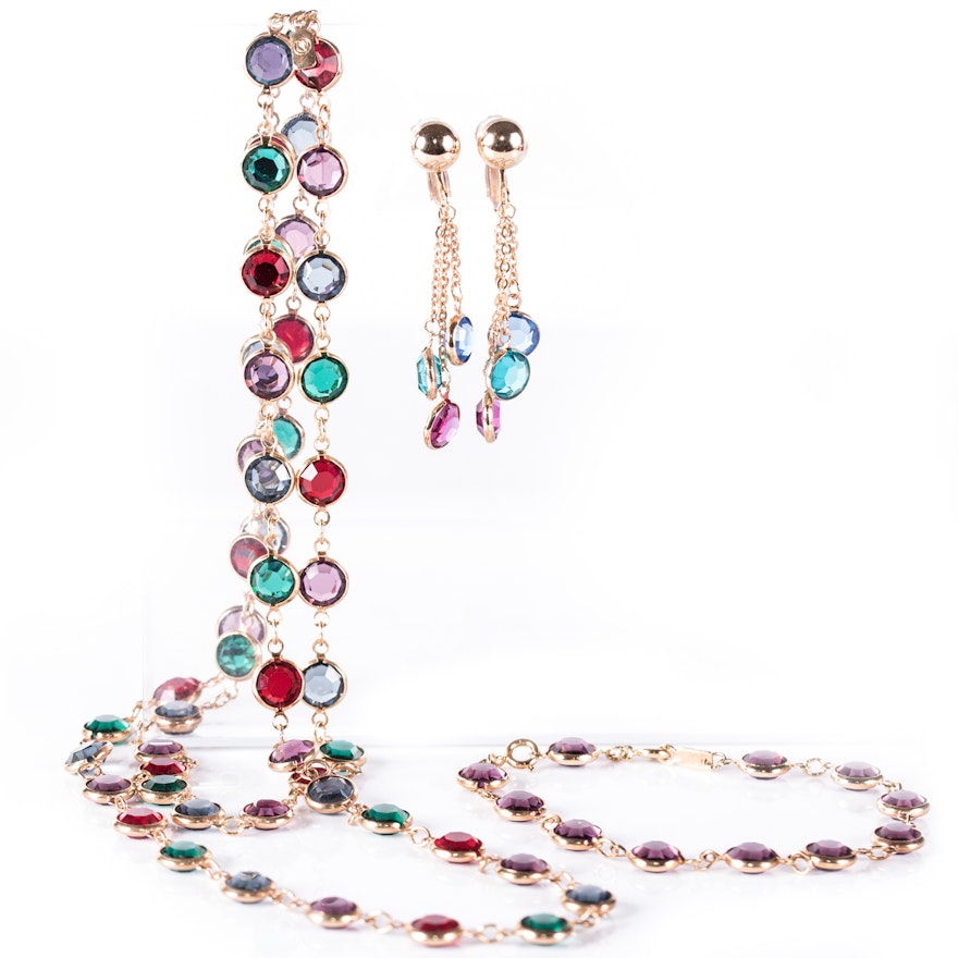 Swarovski Crystal Jewelry Set