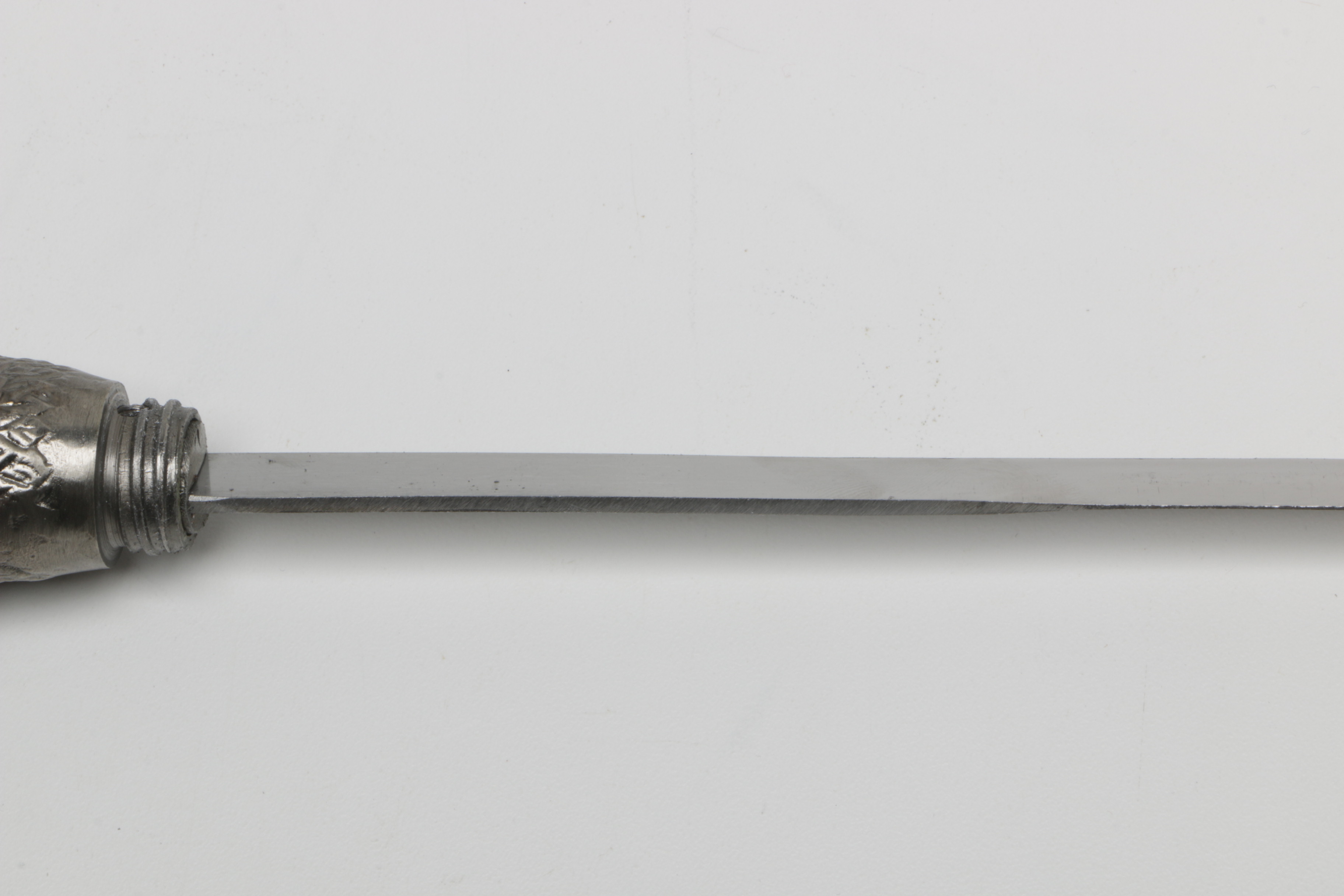 Red Deer Dagger Cane with Duck Head