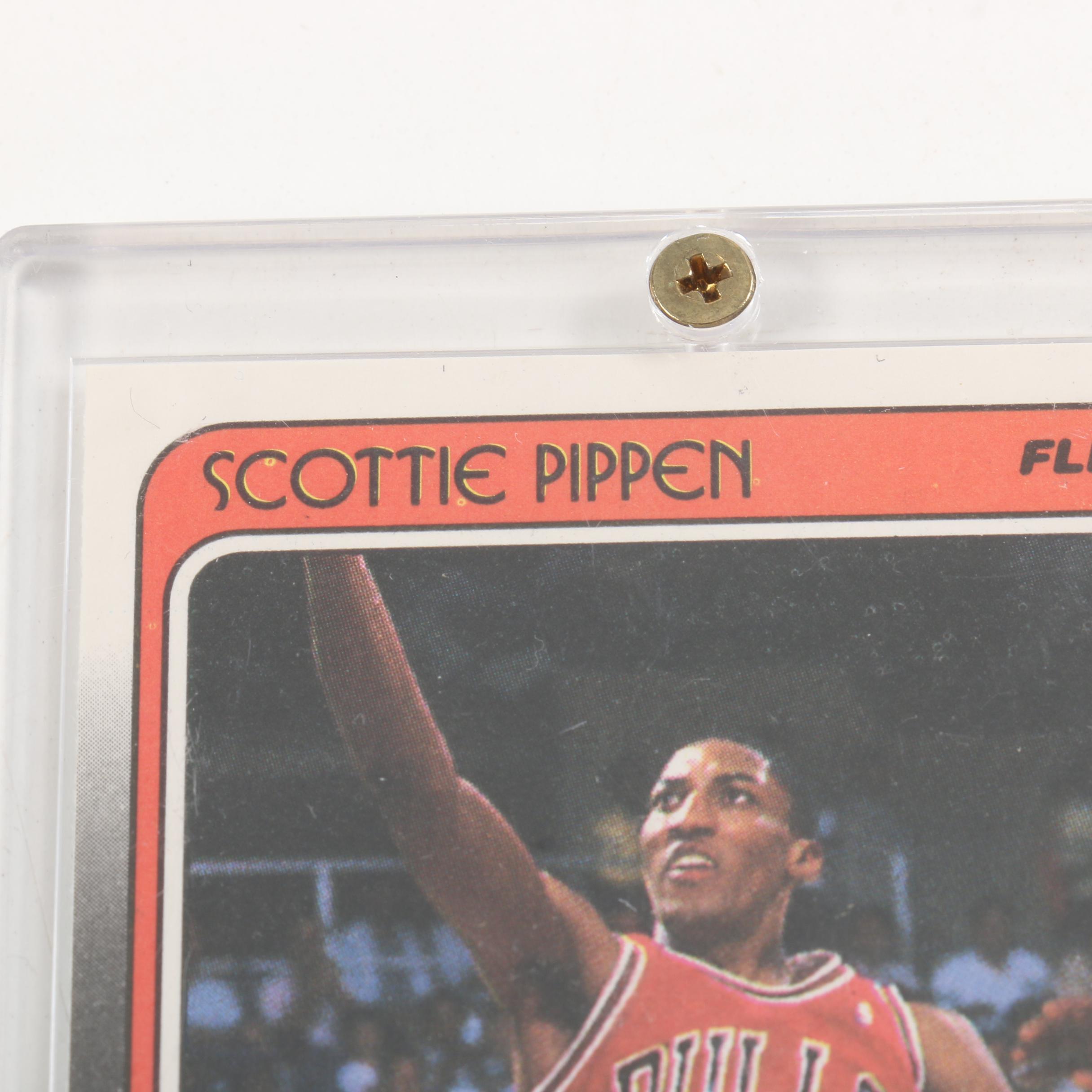 1988 Fleer Scottie Pippen Basketball Card
