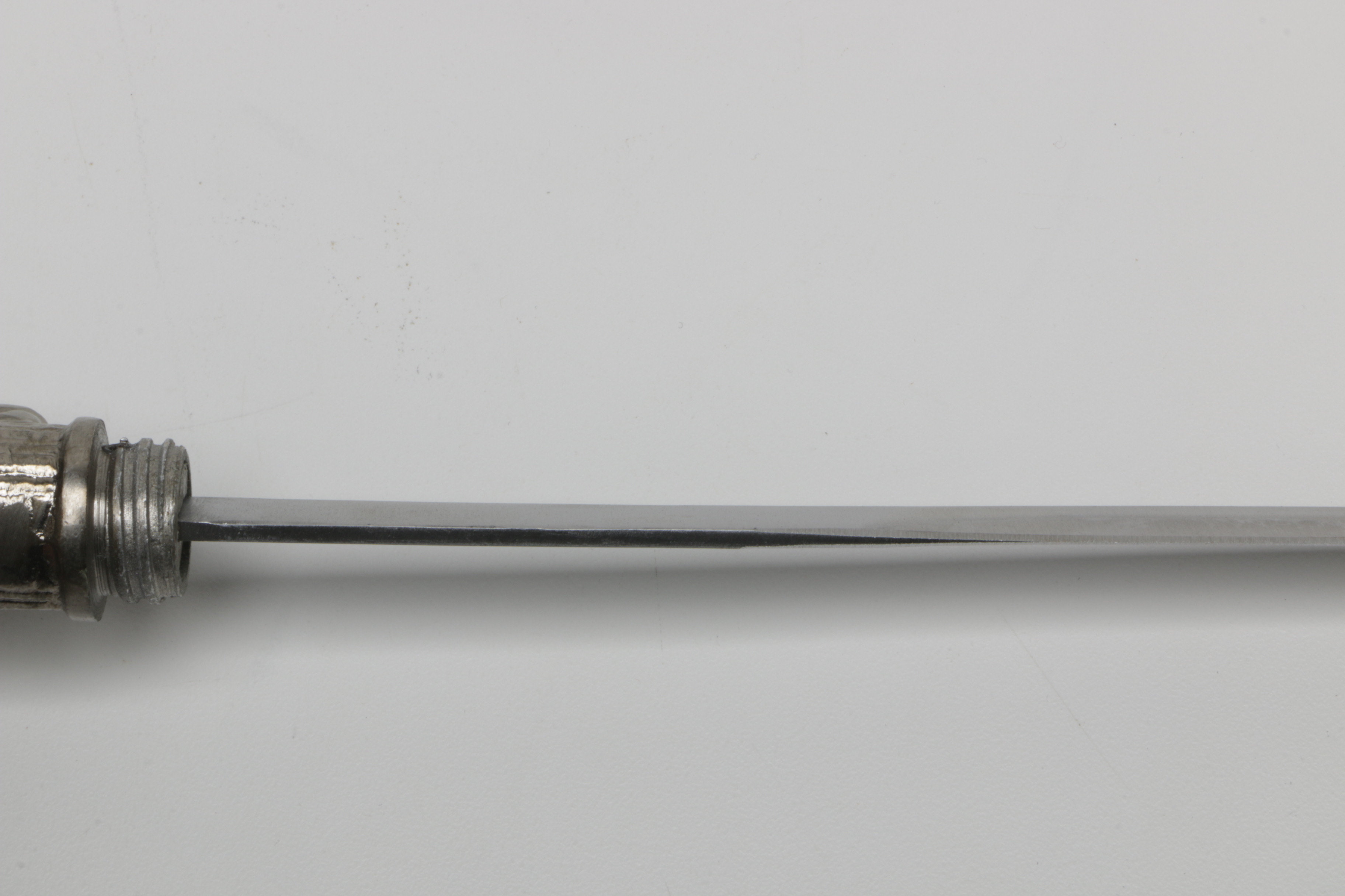 Red Deer Dagger Cane with Ram Head