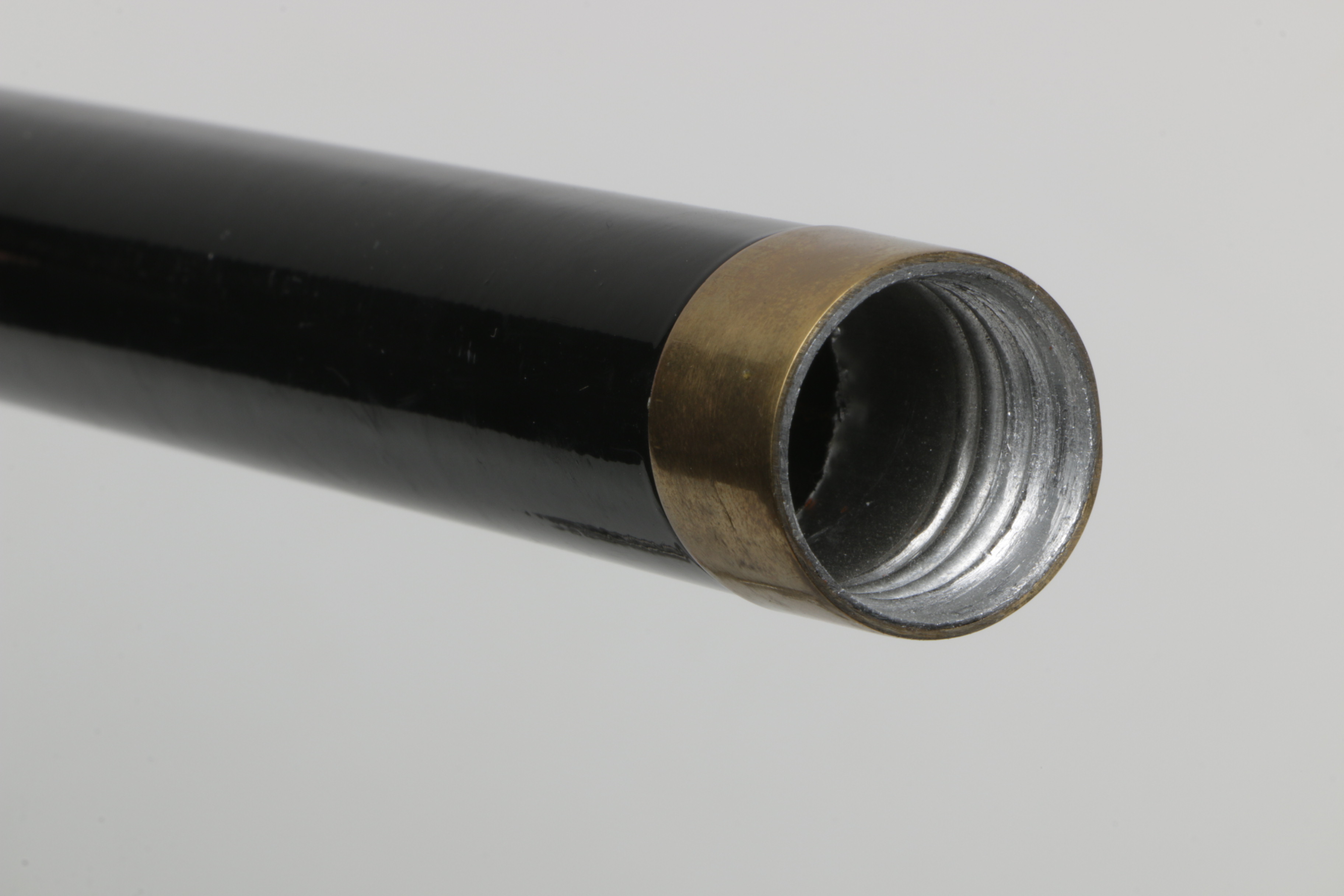 Red Deer Dagger Cane with Ram Head