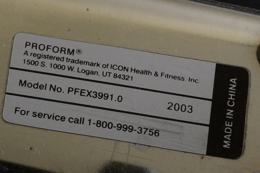 Pro-Form Crosstrainer 970 Recumbent Bike