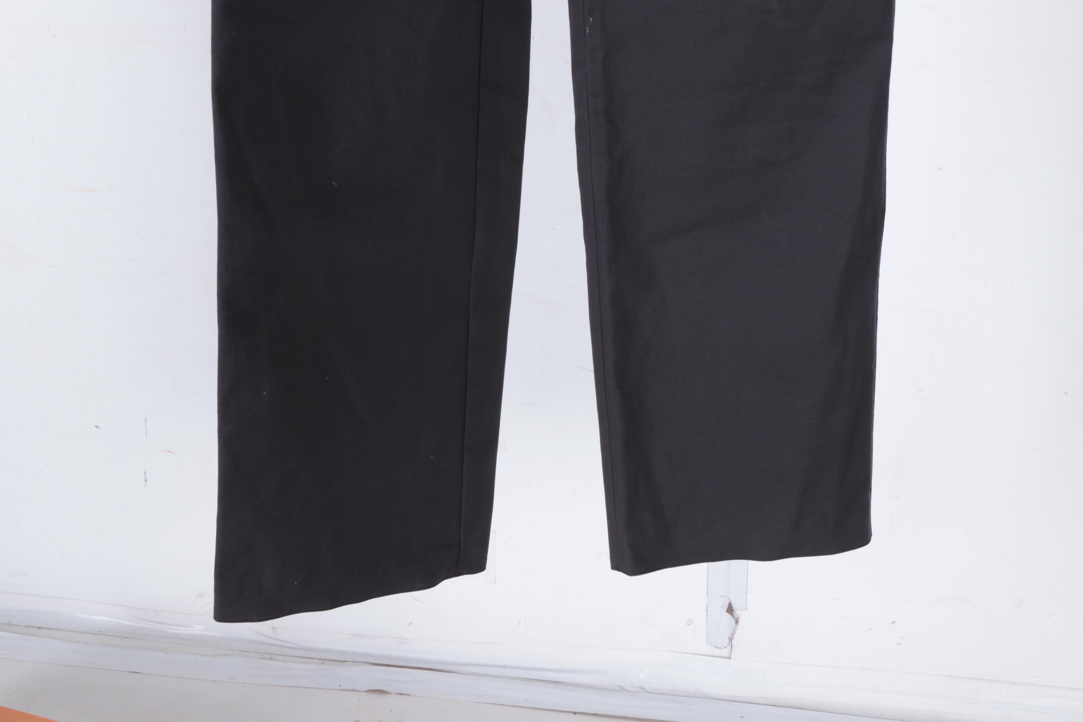 Men's Prada Charcoal Gray Slacks