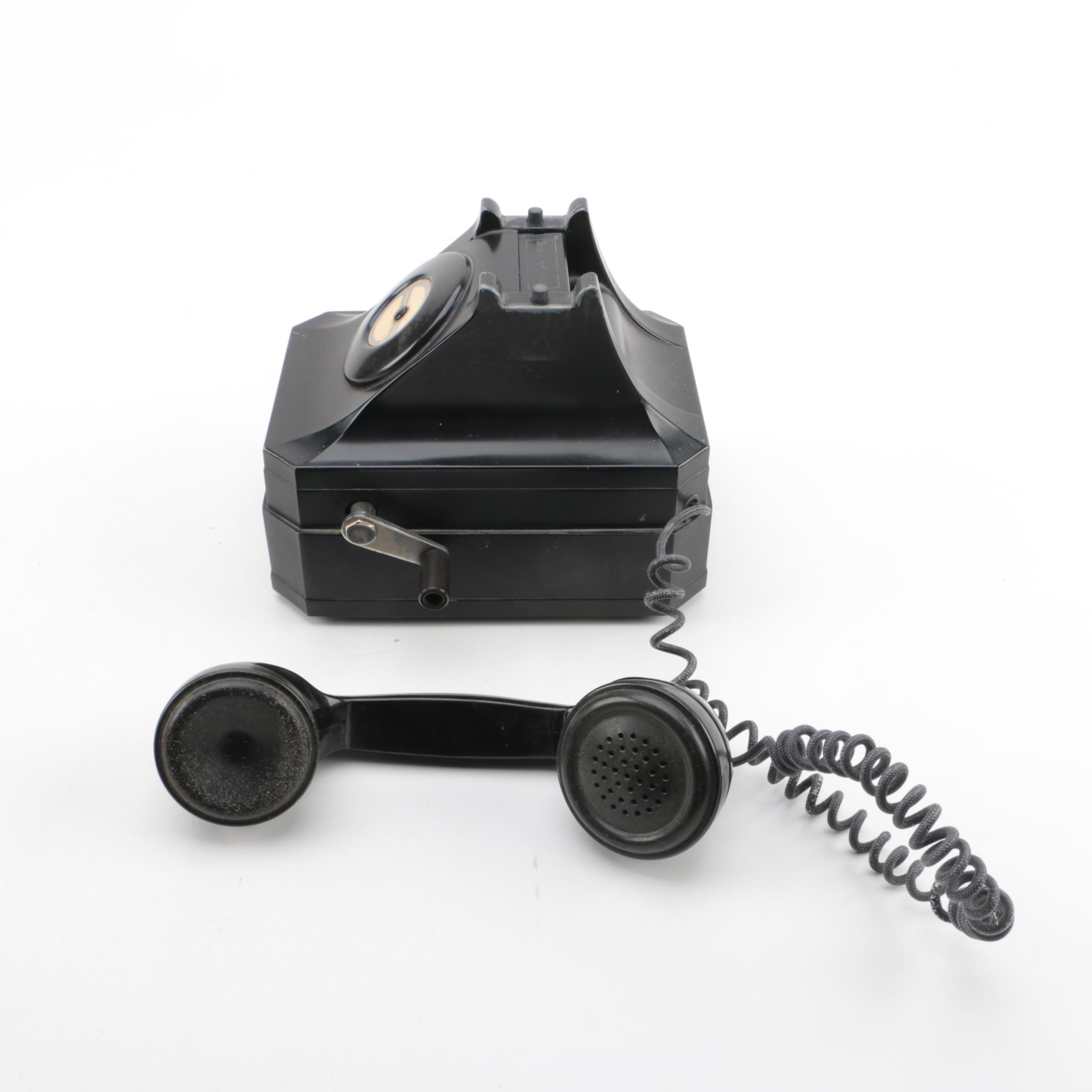 Vintage Stromberg Carlson Crank Telephone