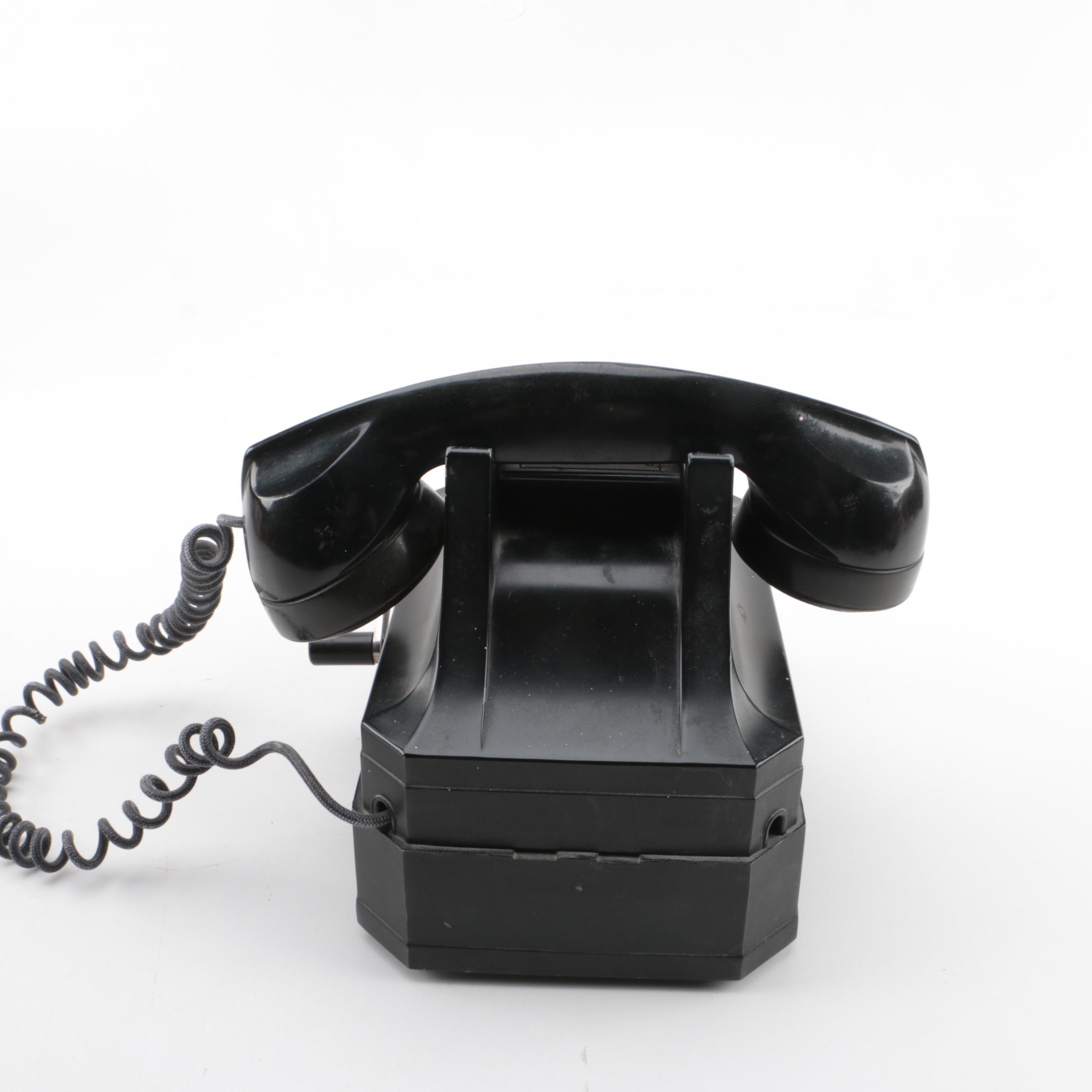 Vintage Stromberg Carlson Crank Telephone