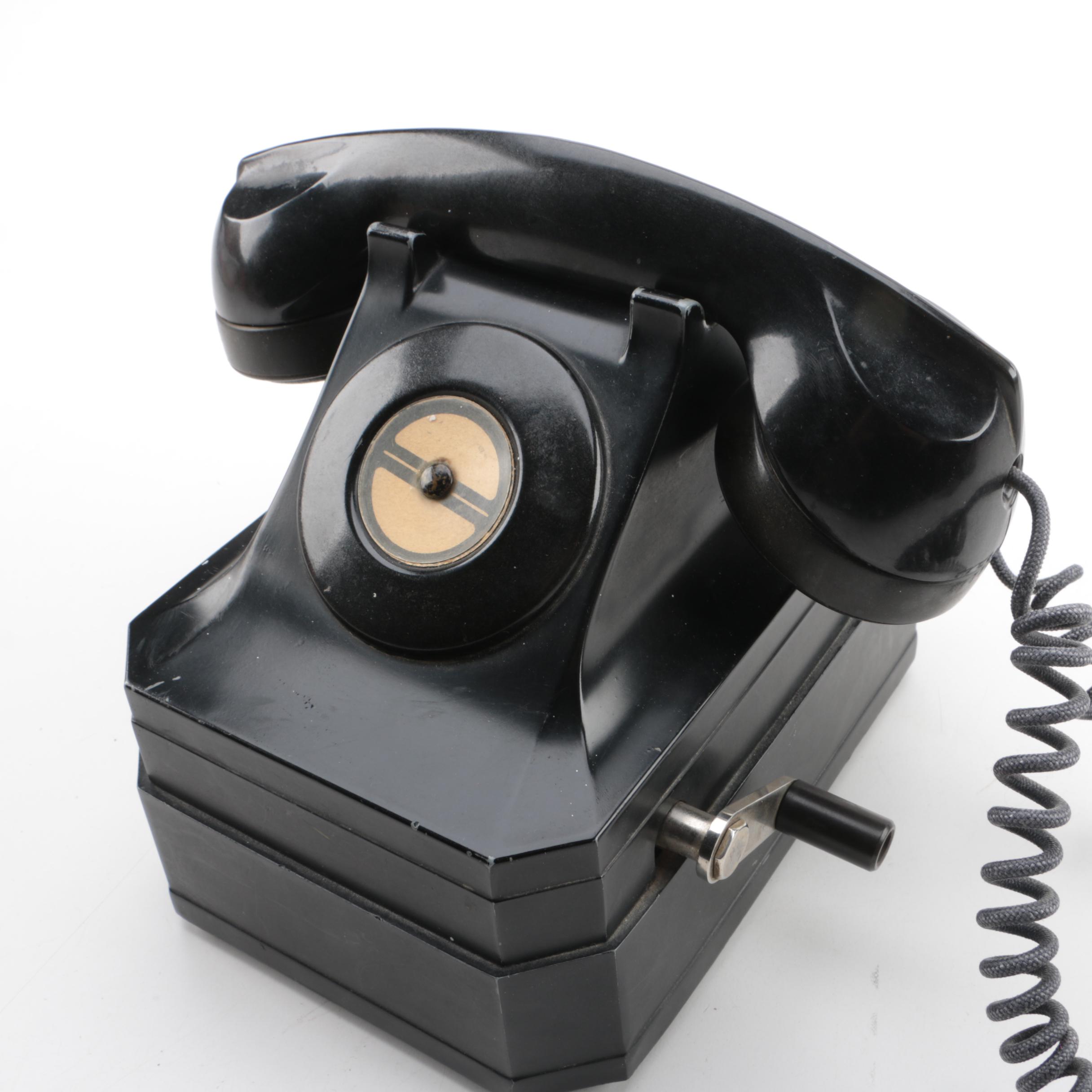 Vintage Stromberg Carlson Crank Telephone