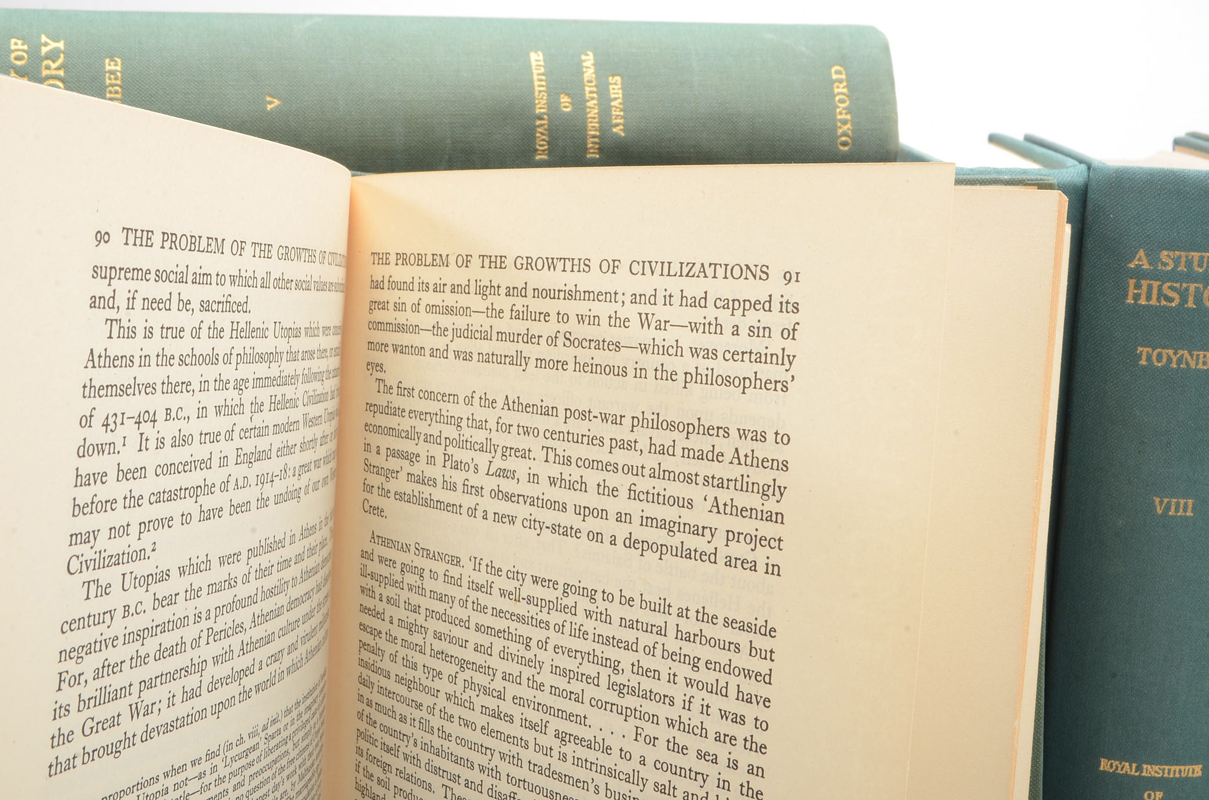 Collection of Arnold Toynbee History Books