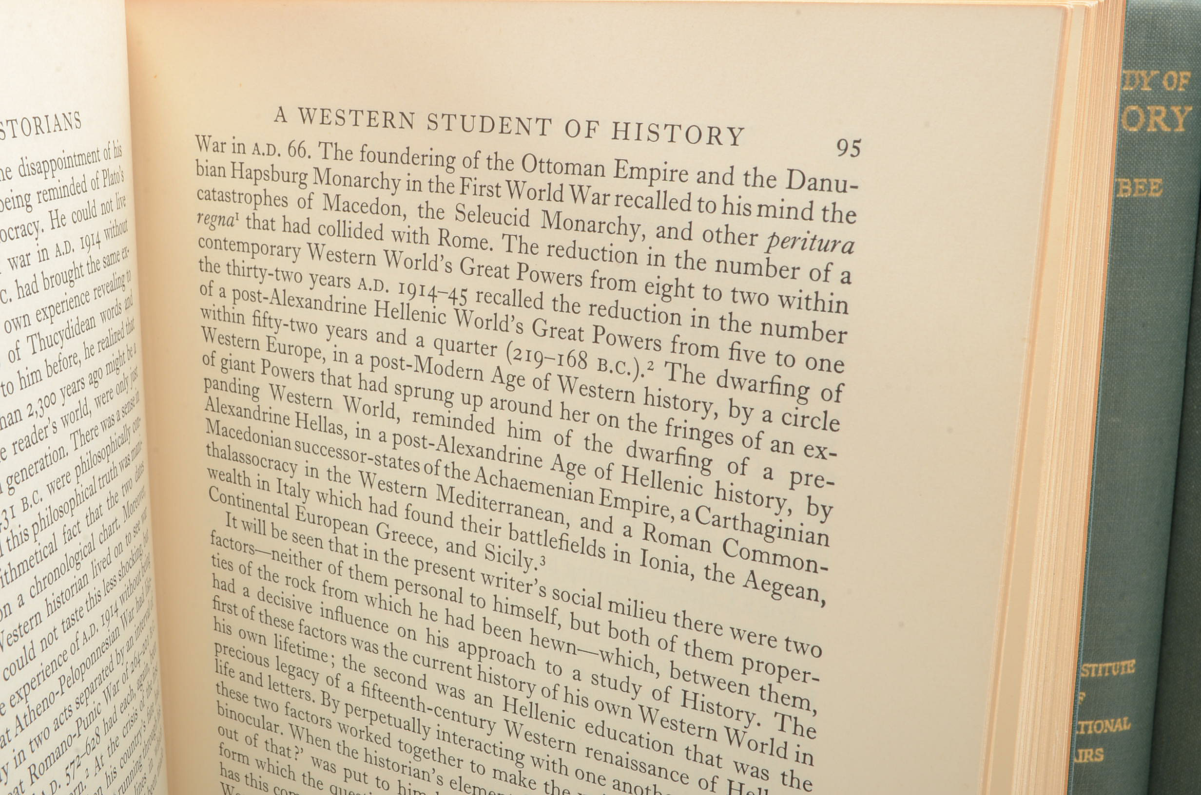 Collection of Arnold Toynbee History Books