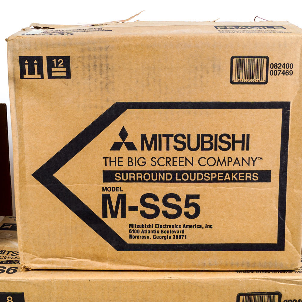 Mitsubishi Receiver, Speakers, and Subwoofer