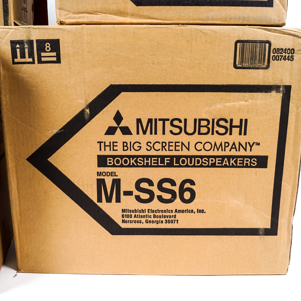 Mitsubishi Receiver, Speakers, and Subwoofer