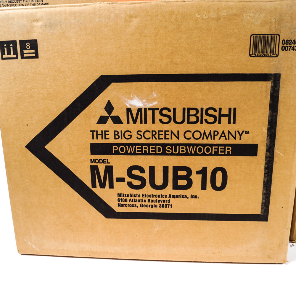 Mitsubishi Receiver, Speakers, and Subwoofer