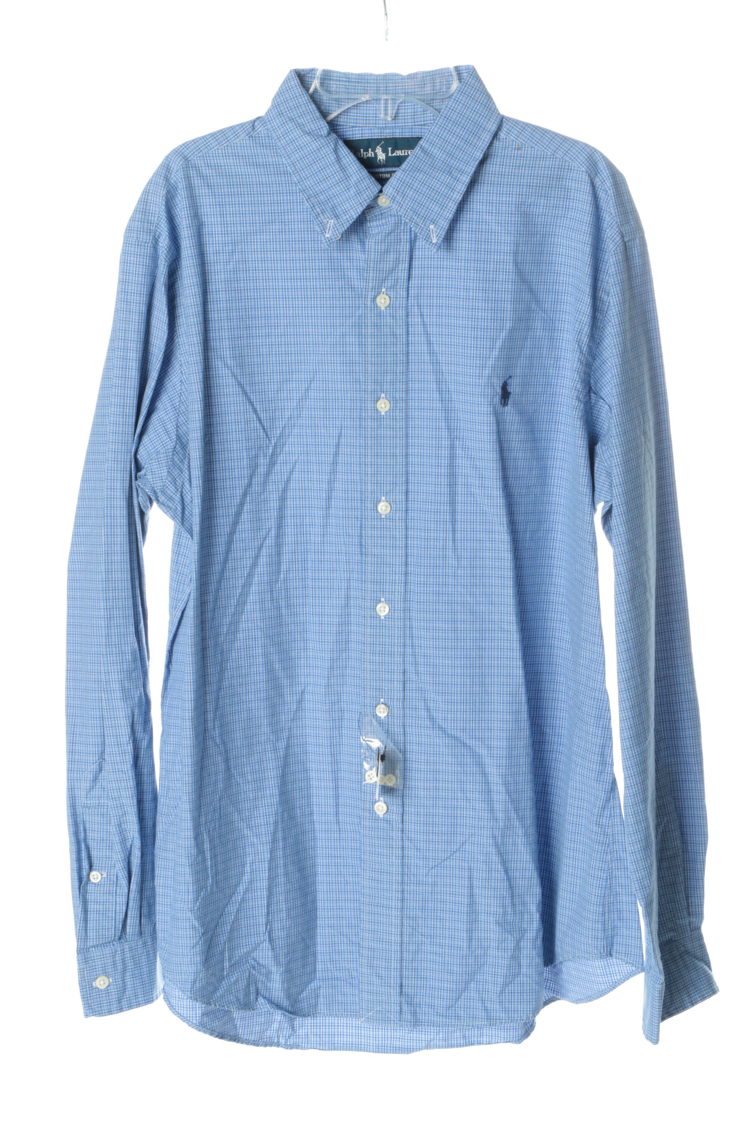 Men's Button-Up Shirts Featuring Ralph Lauren