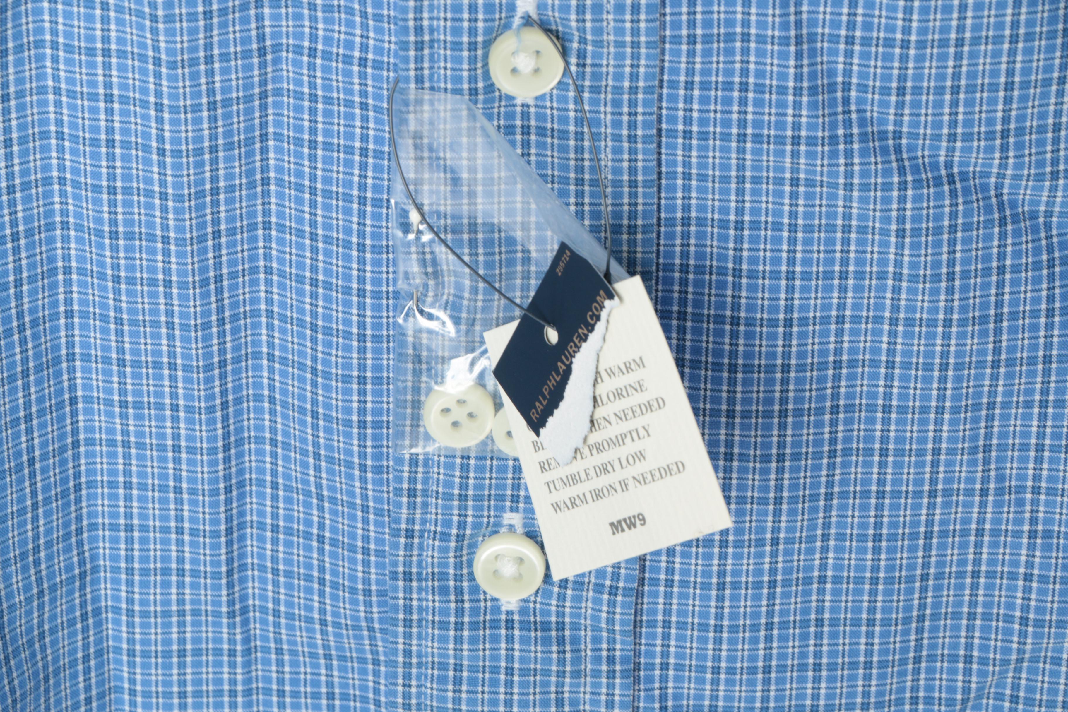 Men's Button-Up Shirts Featuring Ralph Lauren