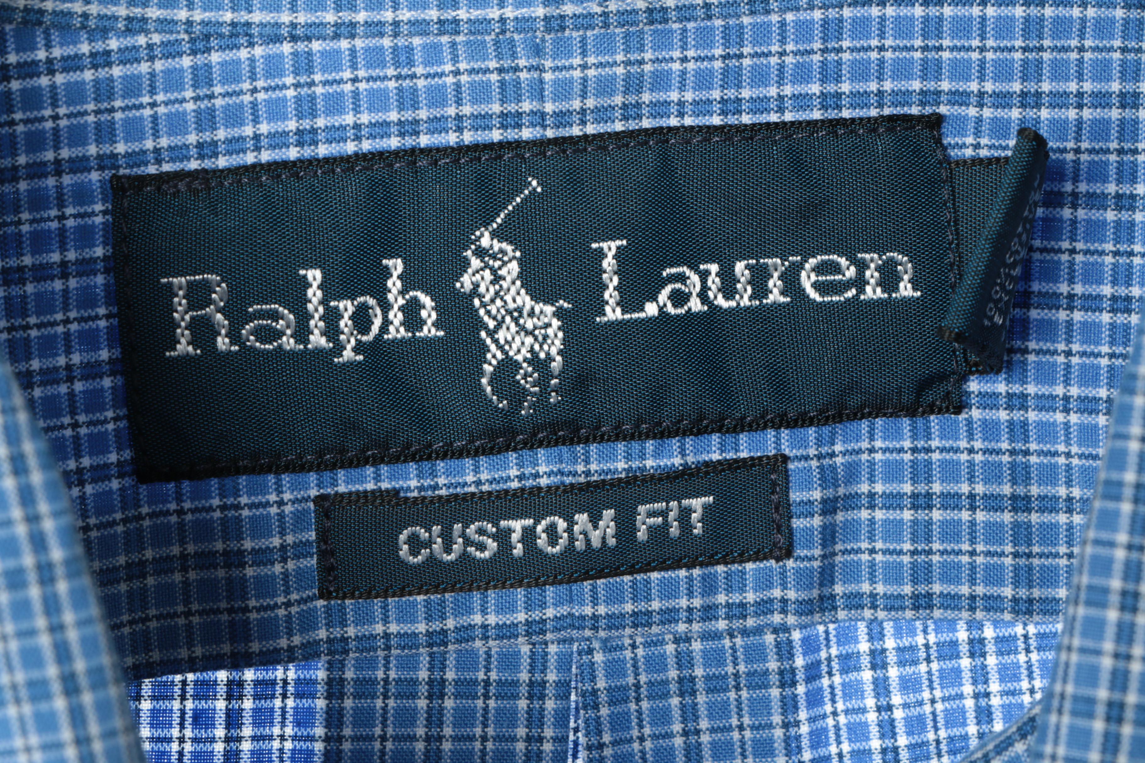 Men's Button-Up Shirts Featuring Ralph Lauren