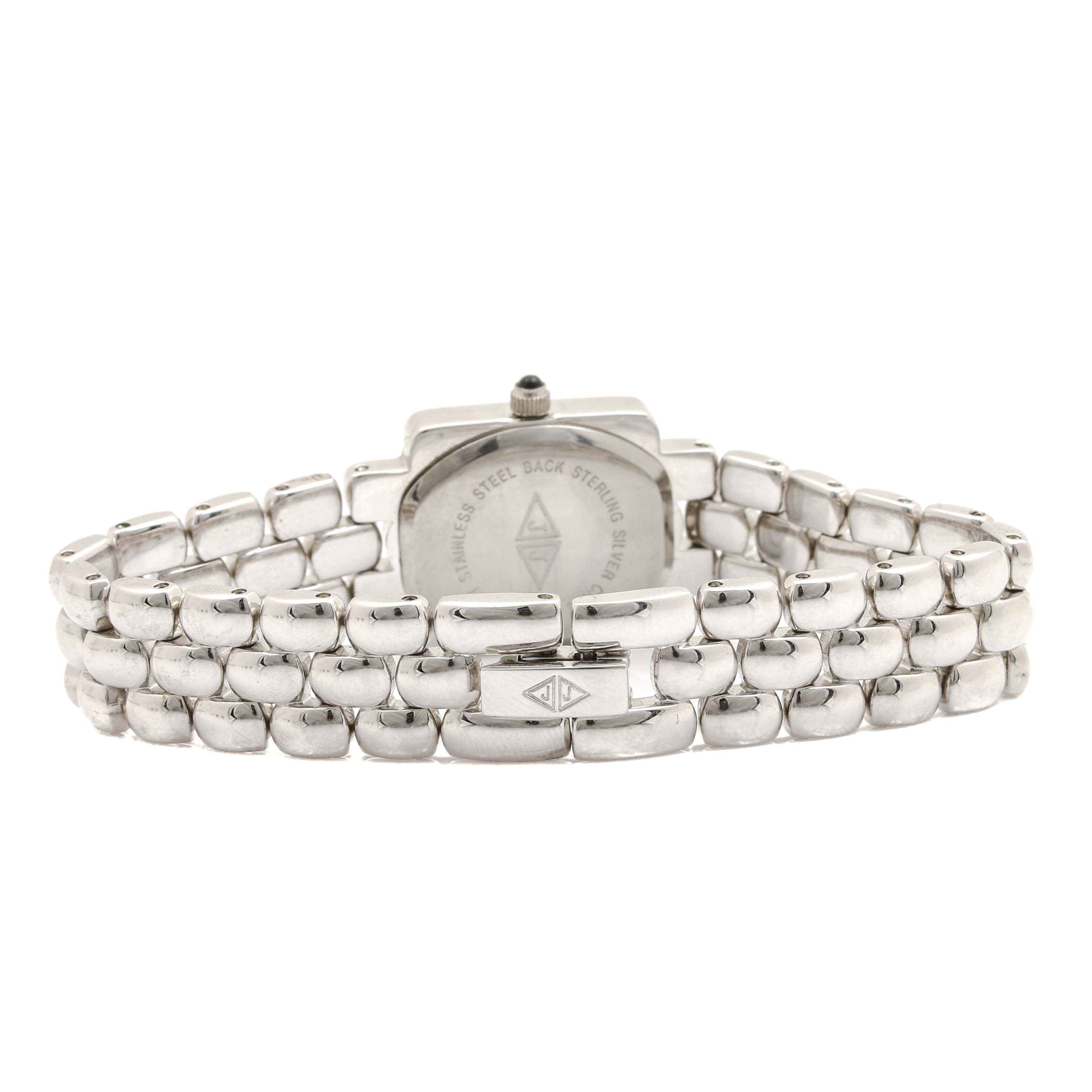 Judith Jack Sterling Silver Marcasite Watch