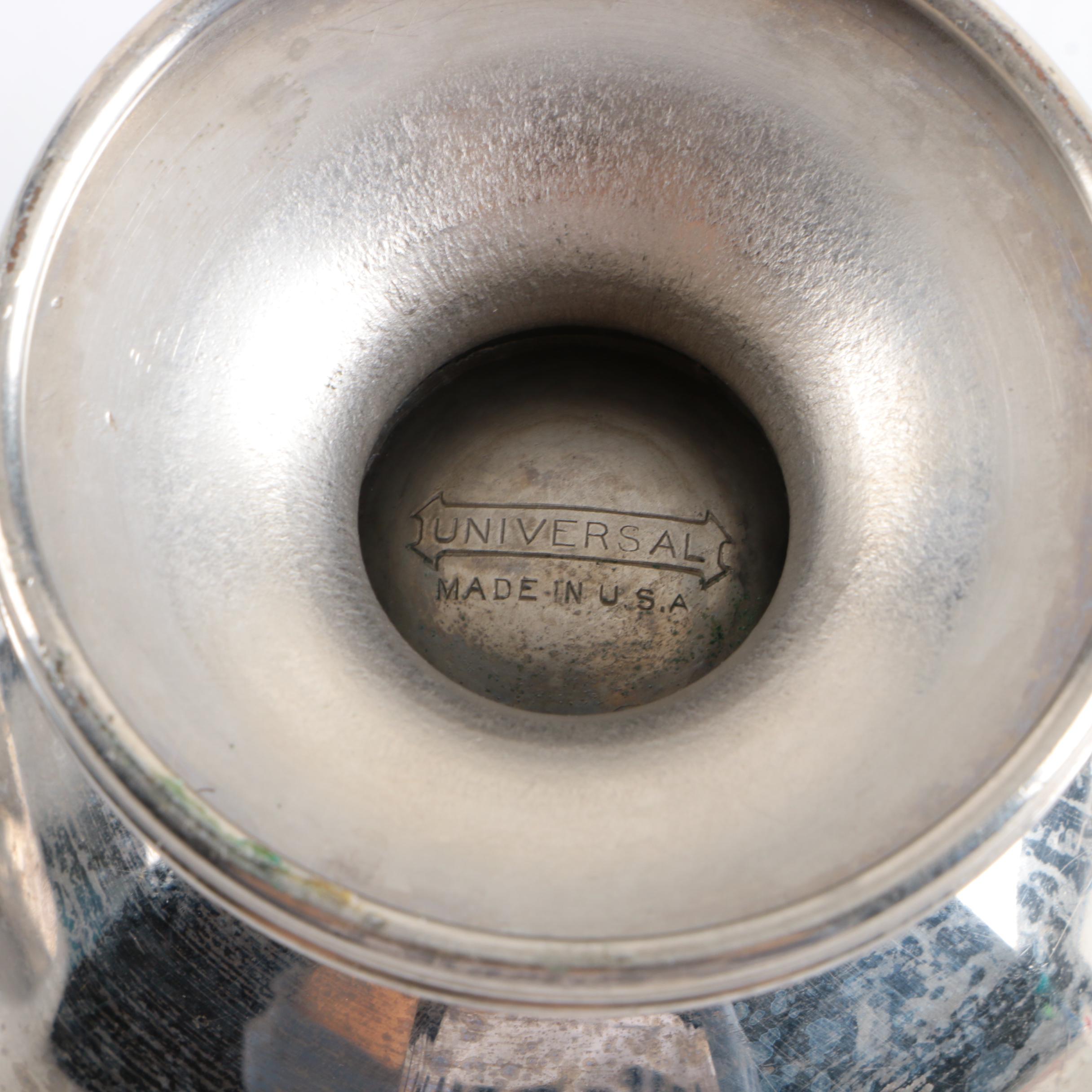 Homan Plate Silver Plate Platter and Other Silver Plate Serveware