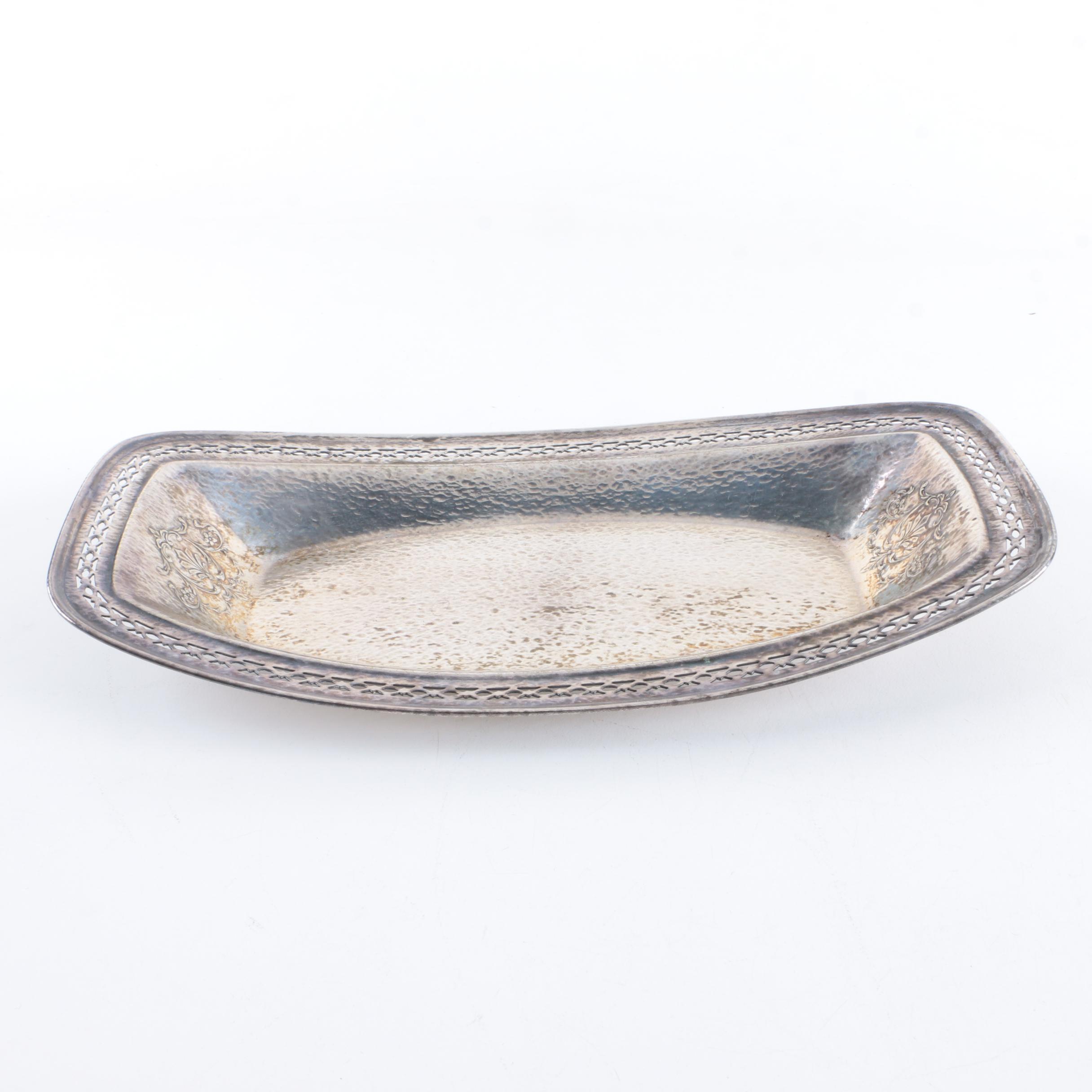 Homan Plate Silver Plate Platter and Other Silver Plate Serveware