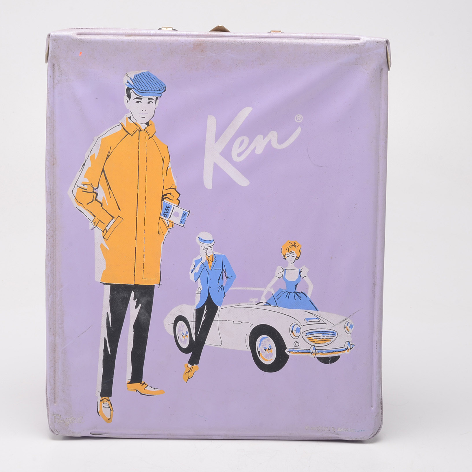 Vintage 1960's Barbie and Ken Doll Cases