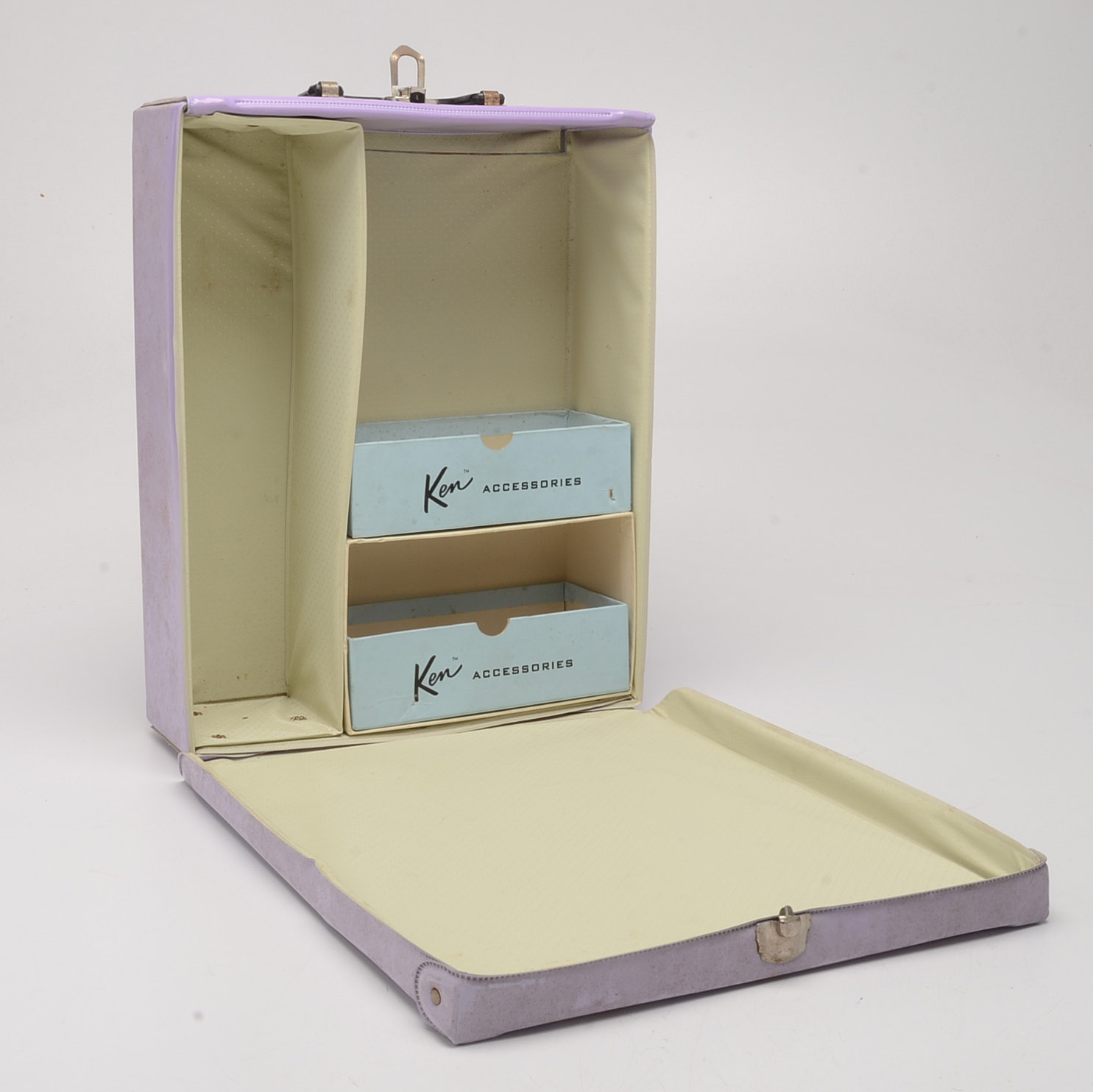 Vintage 1960's Barbie and Ken Doll Cases