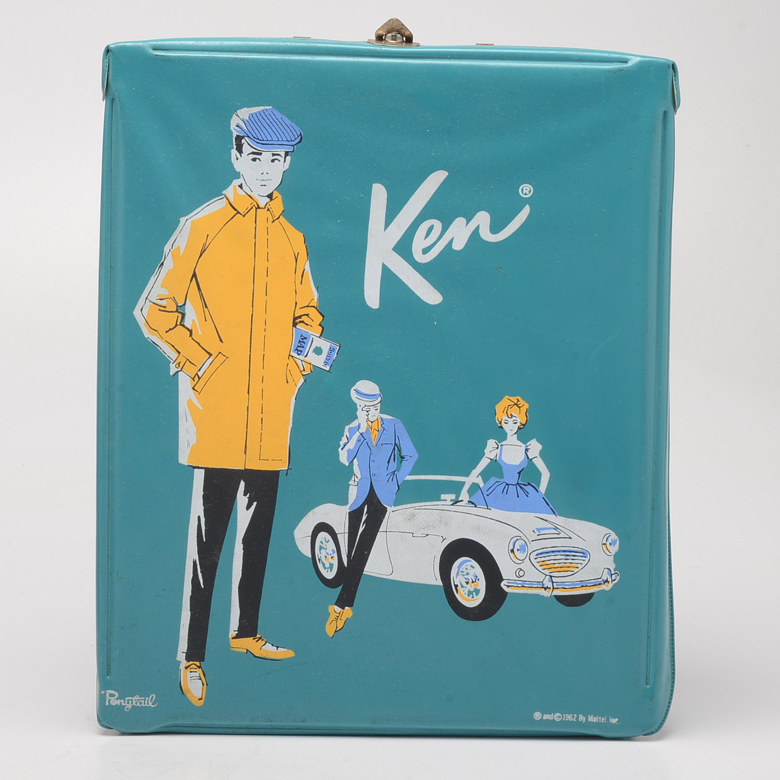 Vintage 1960's Barbie and Ken Doll Cases