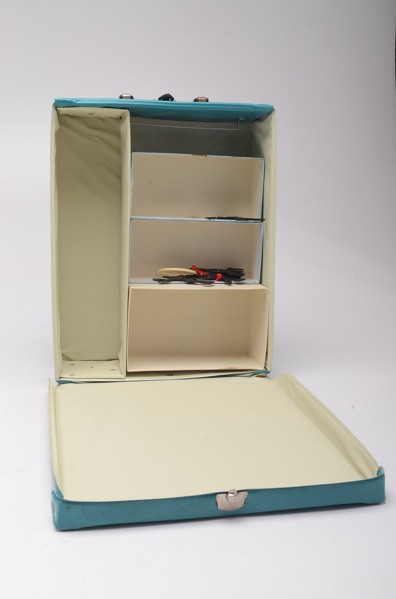 Vintage 1960's Barbie and Ken Doll Cases