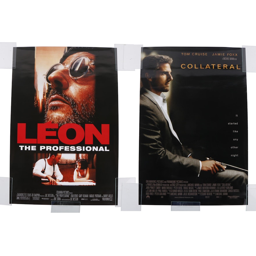 Offset Lithographs Movie Posters "Léon: The Professional" and "Collateral"