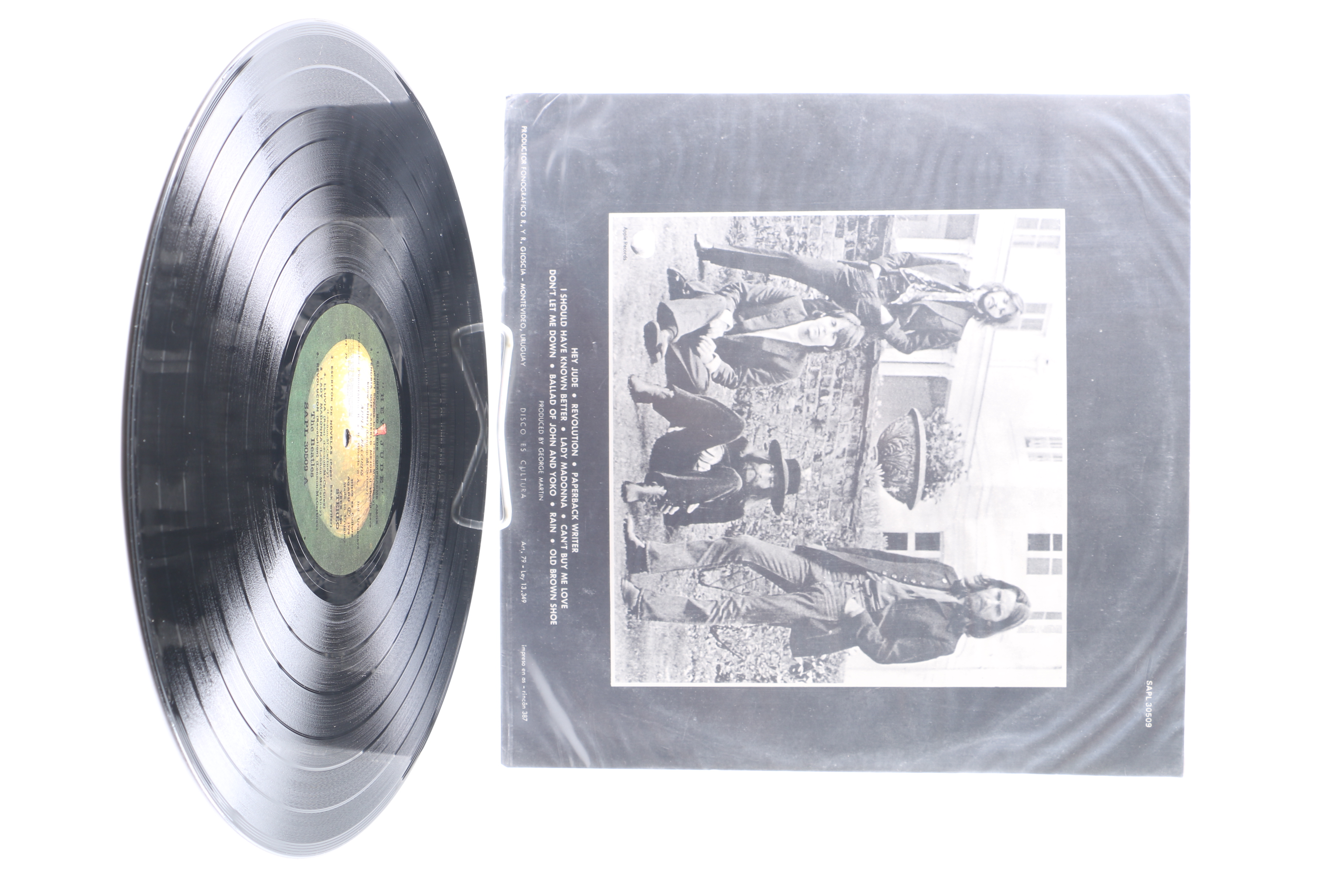 The Beatles "Hey Jude" Original Uruguay Stereo Pressing LP