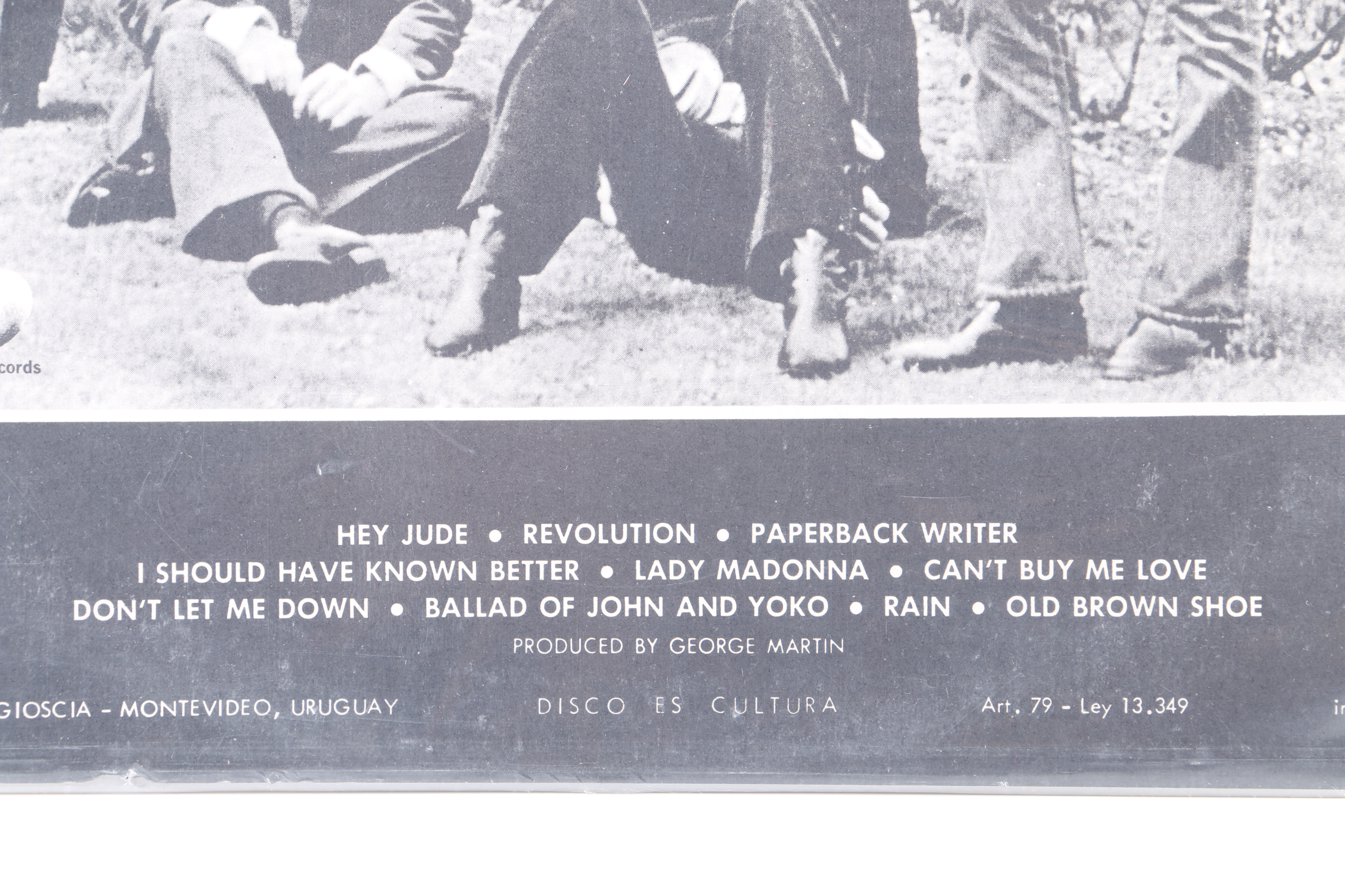 The Beatles "Hey Jude" Original Uruguay Stereo Pressing LP