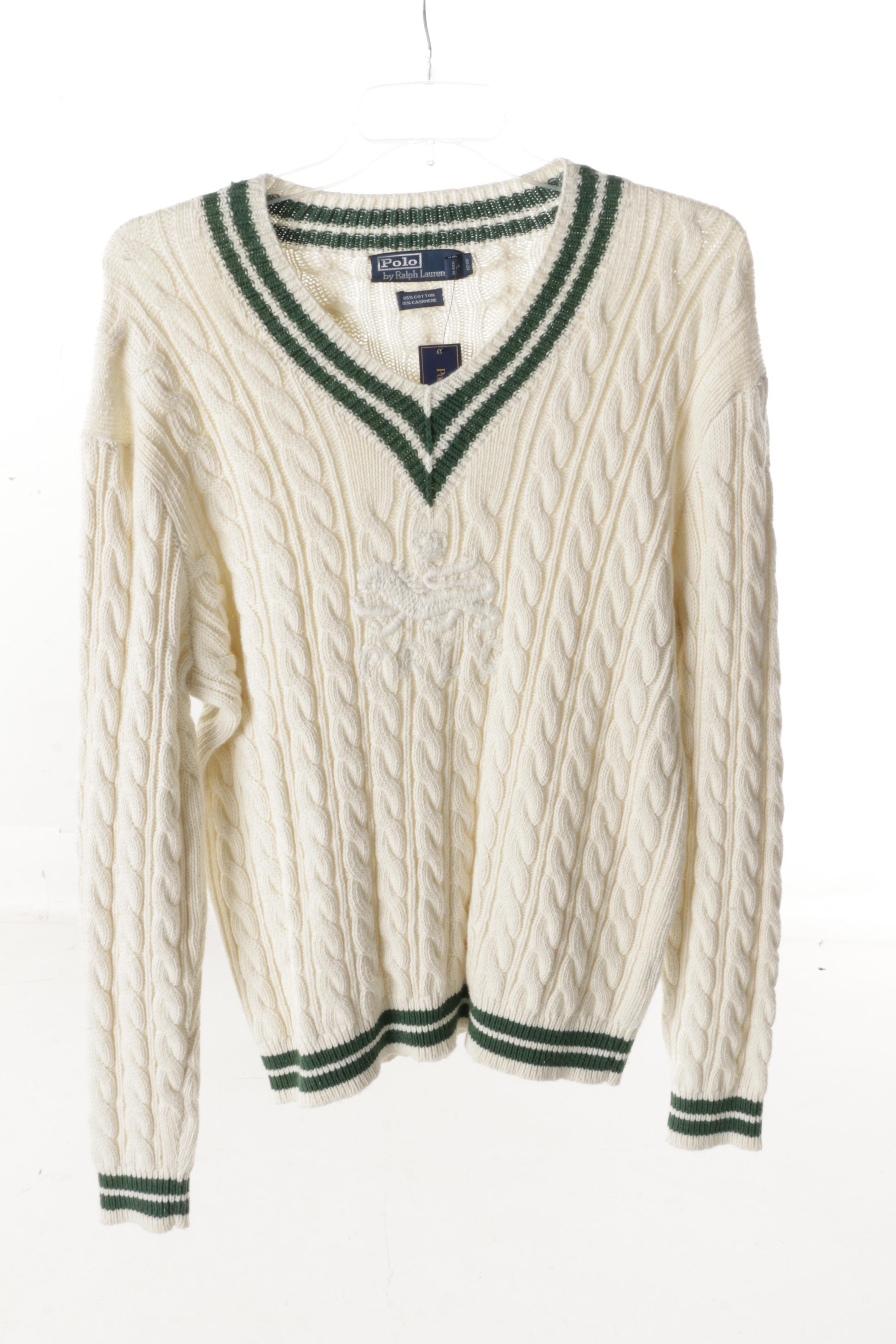 Men's Sweaters Featuring Polo by Ralph Lauren and Tasso Elba