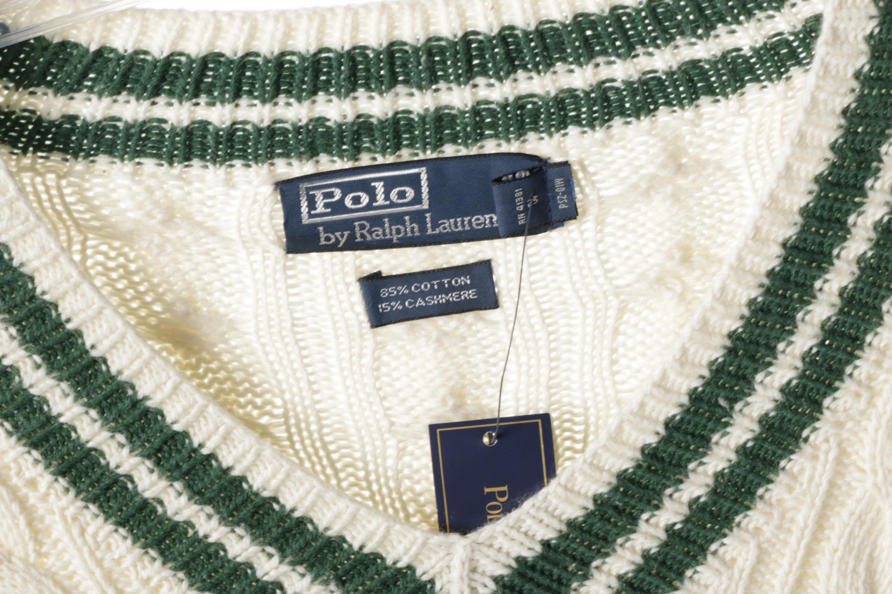 Men's Sweaters Featuring Polo by Ralph Lauren and Tasso Elba