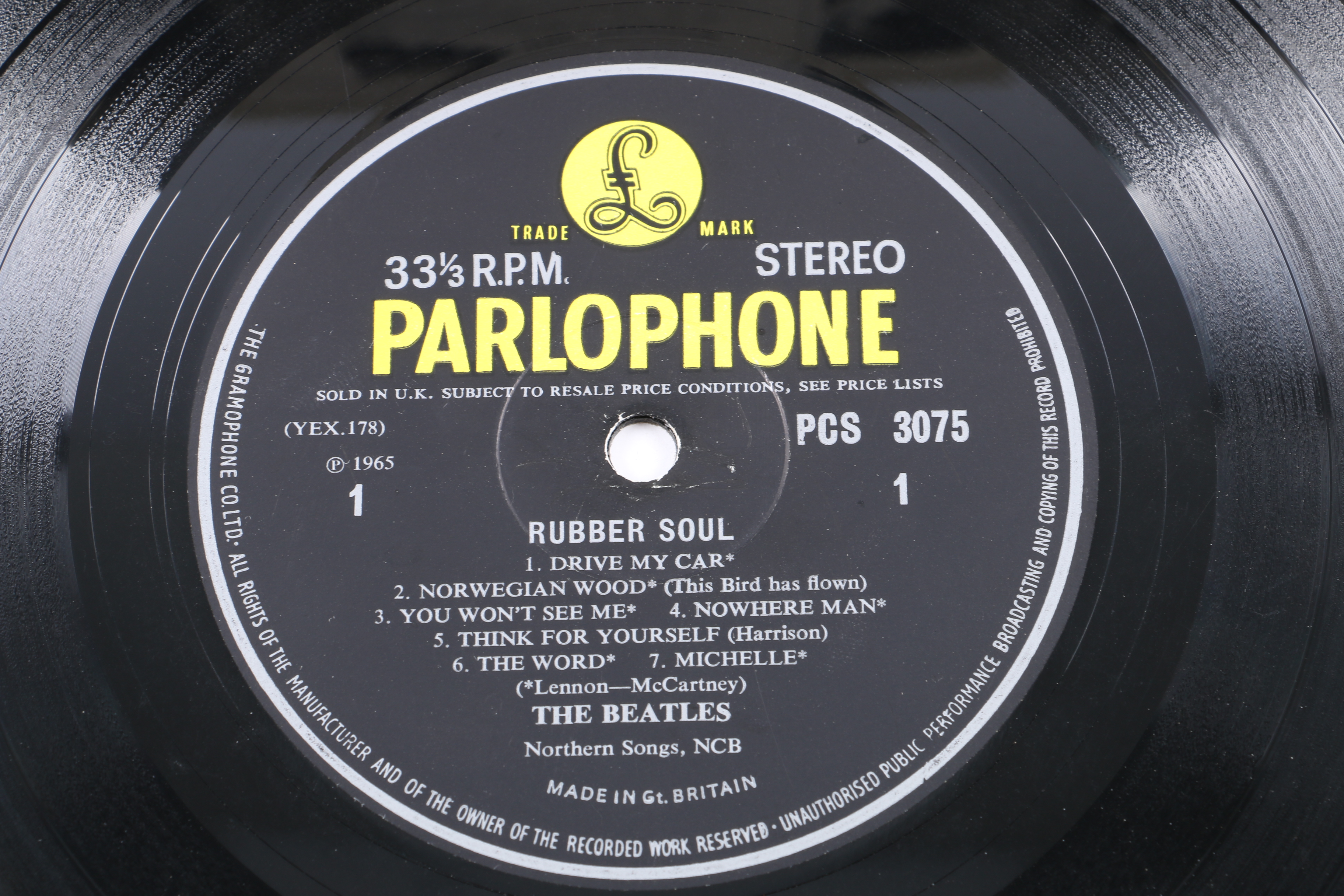 The Beatles "Rubber Soul" Original UK Stereo Pressing LP
