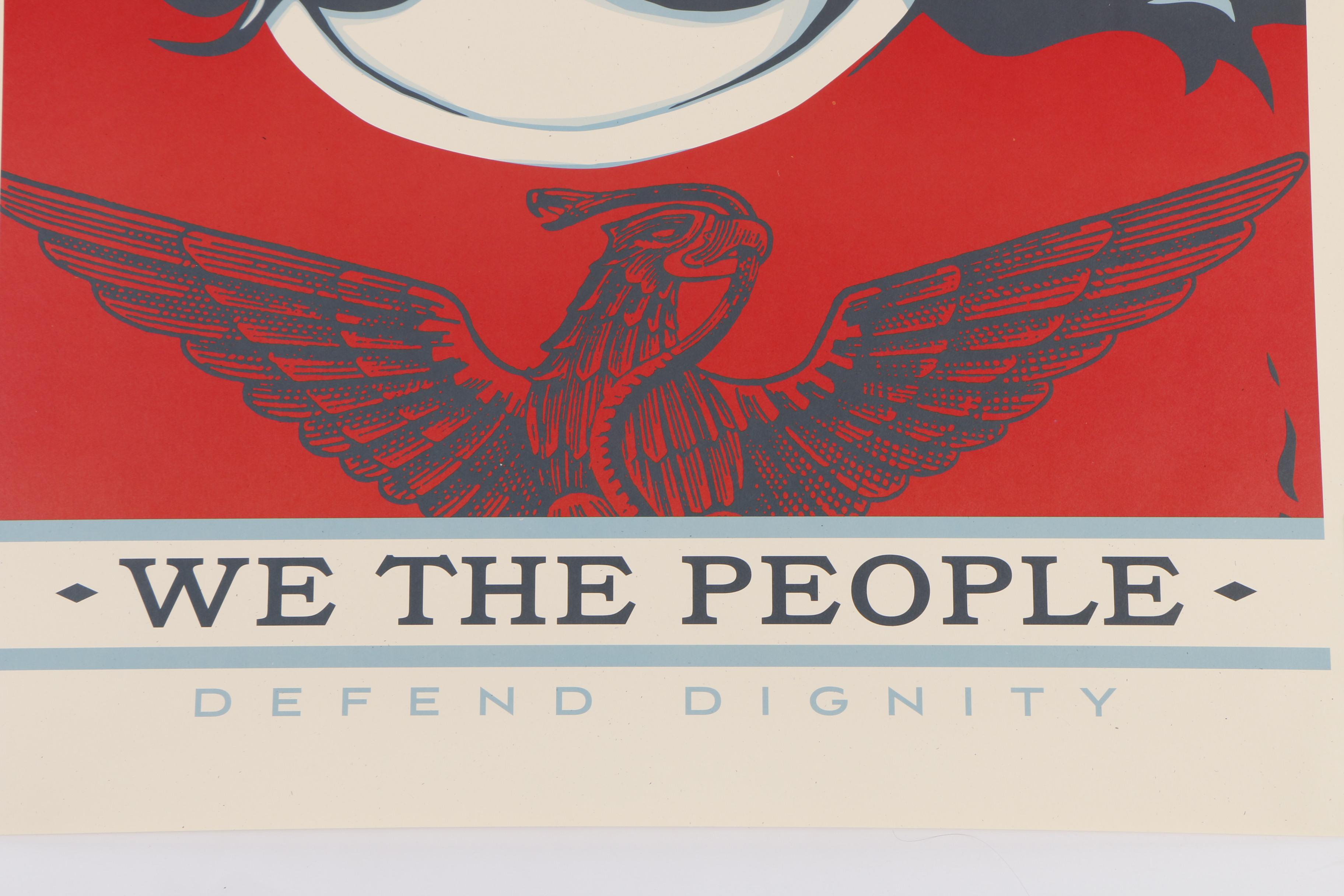 Shepard Fairey Serigraph Prints "We the People"