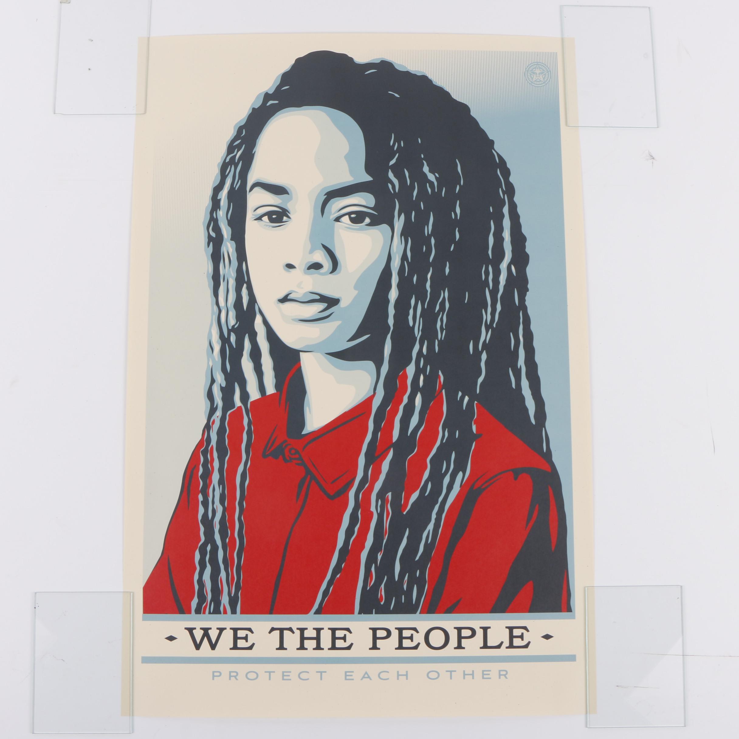 Shepard Fairey Serigraph Prints "We the People"