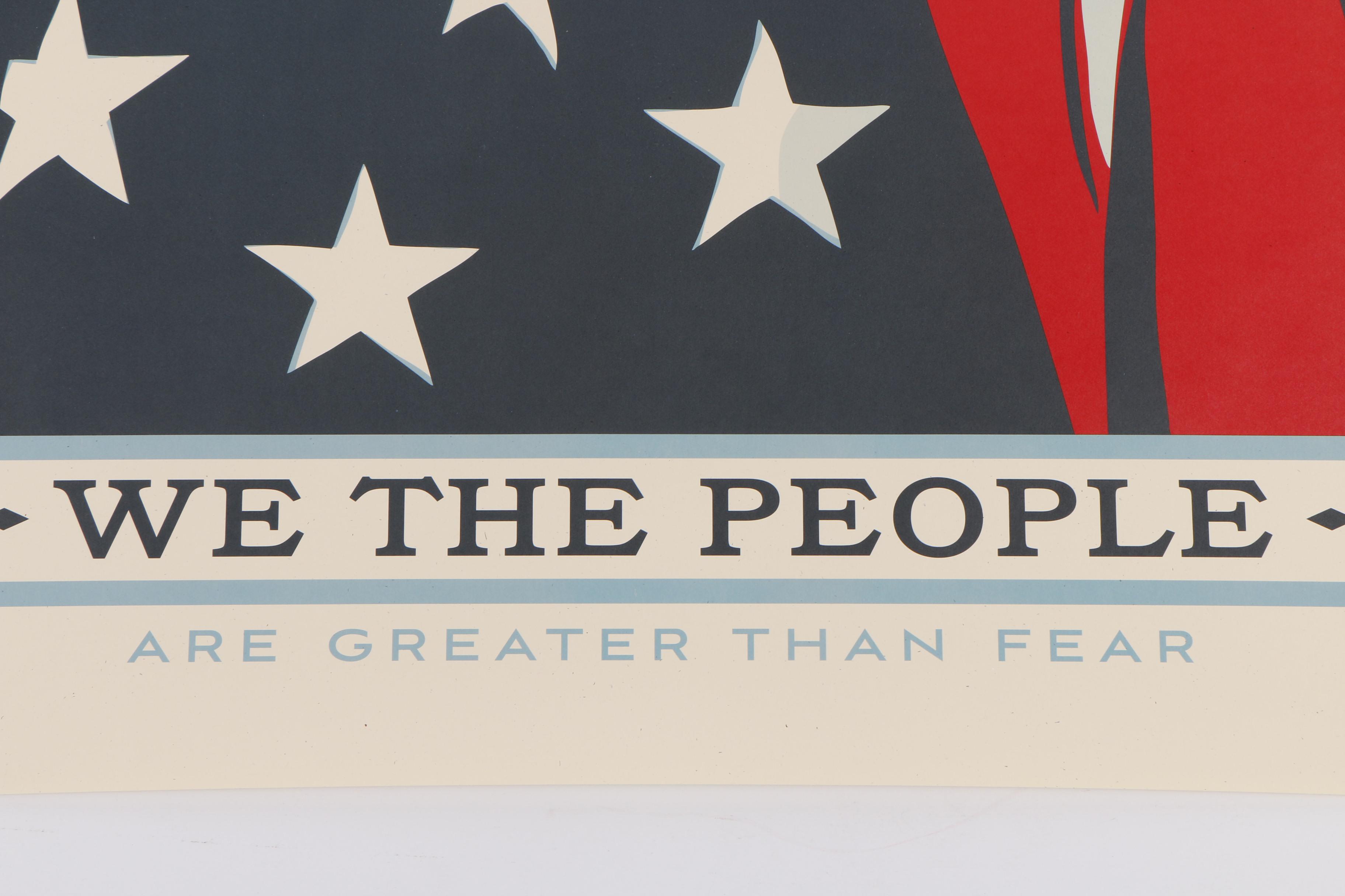 Shepard Fairey Serigraph Prints "We the People"