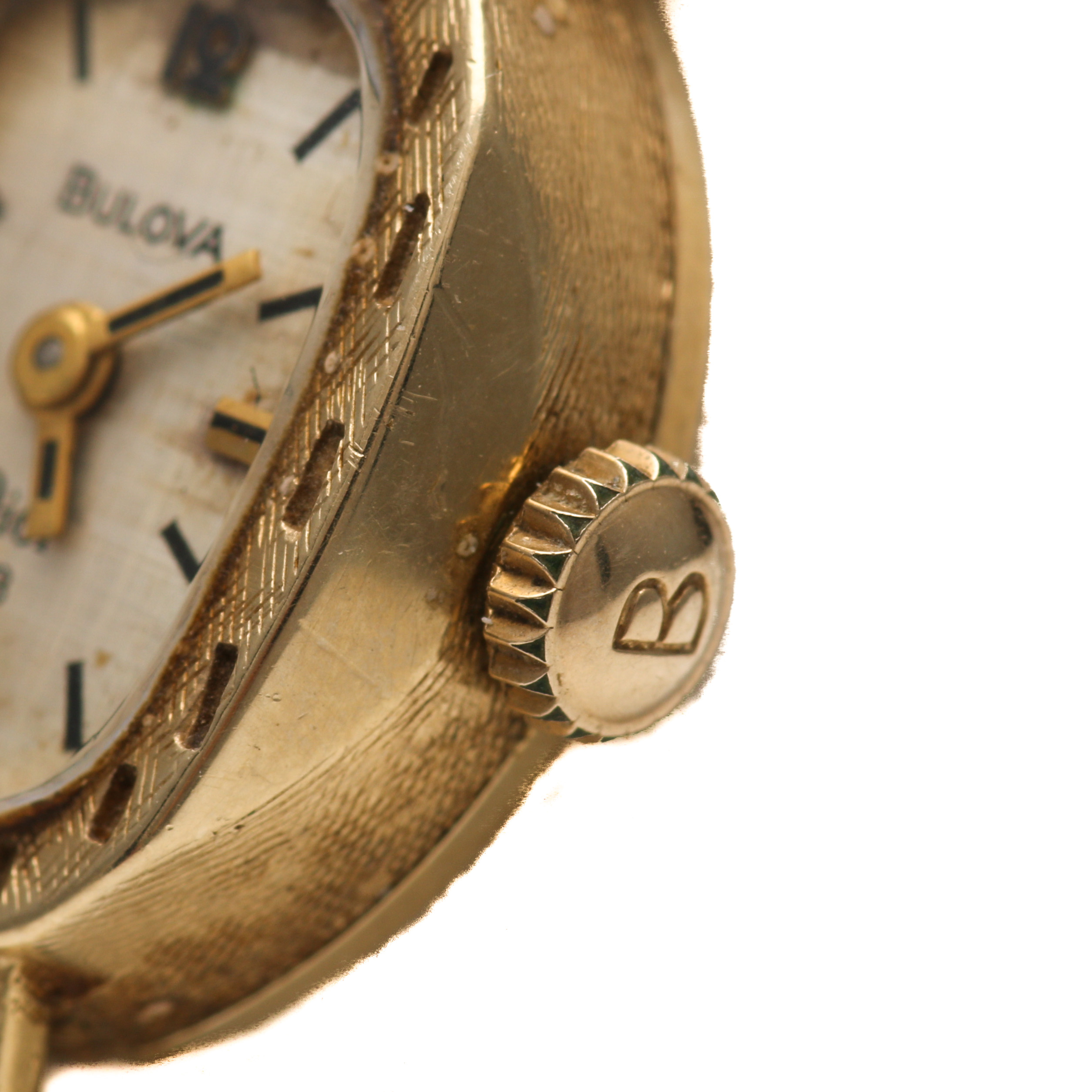 Bulova Dior 14K Yellow Gold Watch