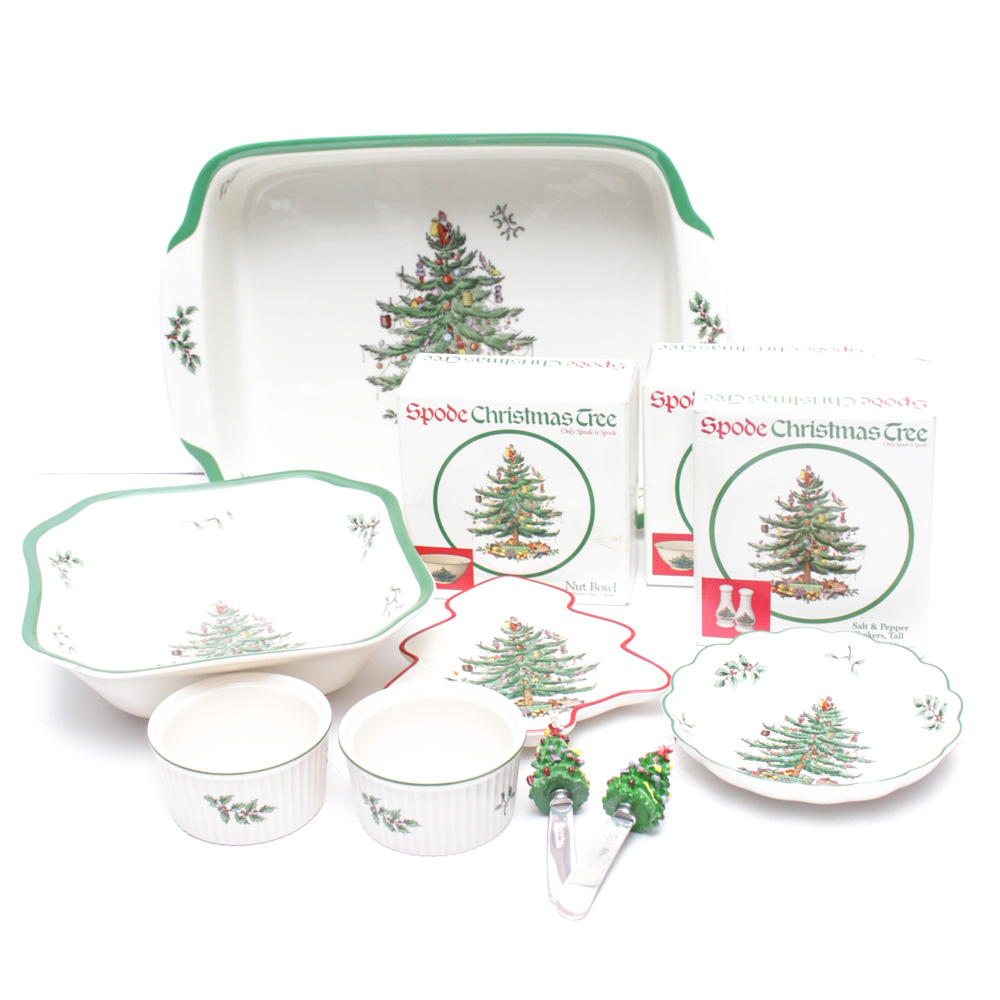 Spode "Christmas Tree" Tableware