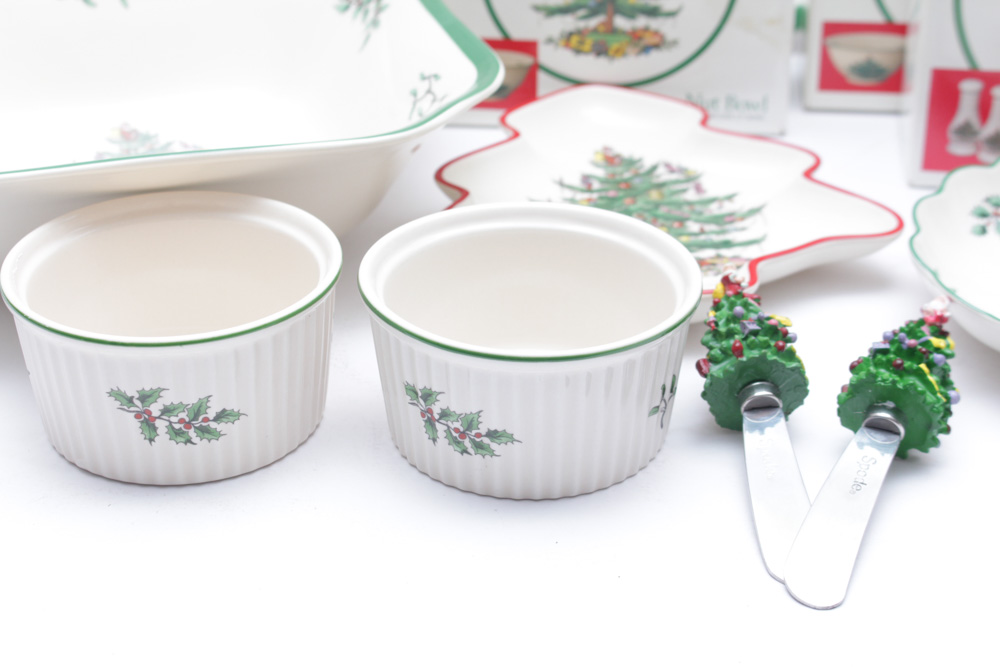 Spode "Christmas Tree" Tableware