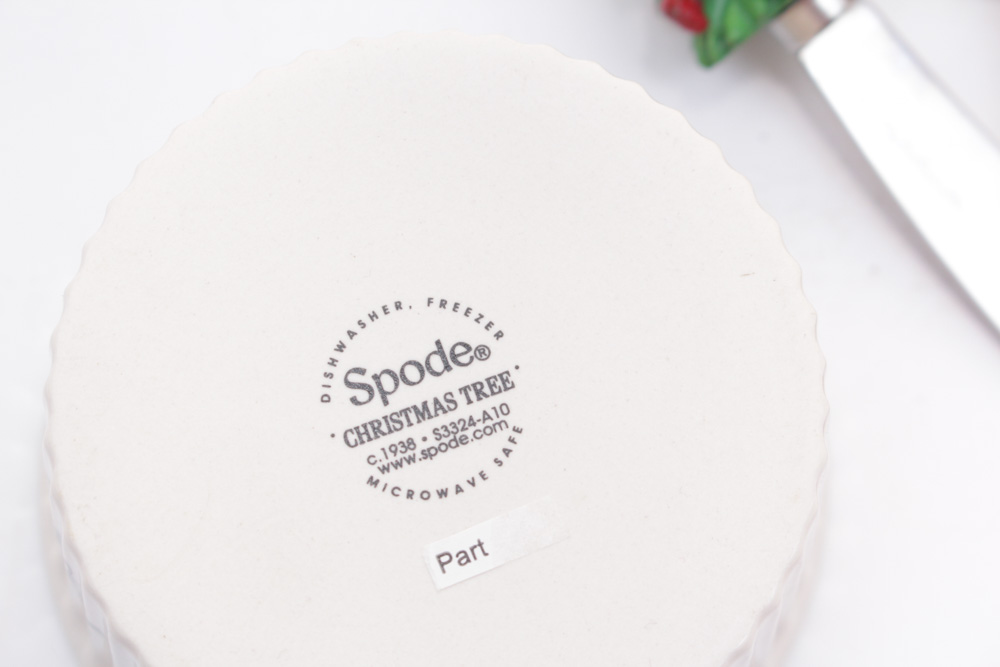 Spode "Christmas Tree" Tableware