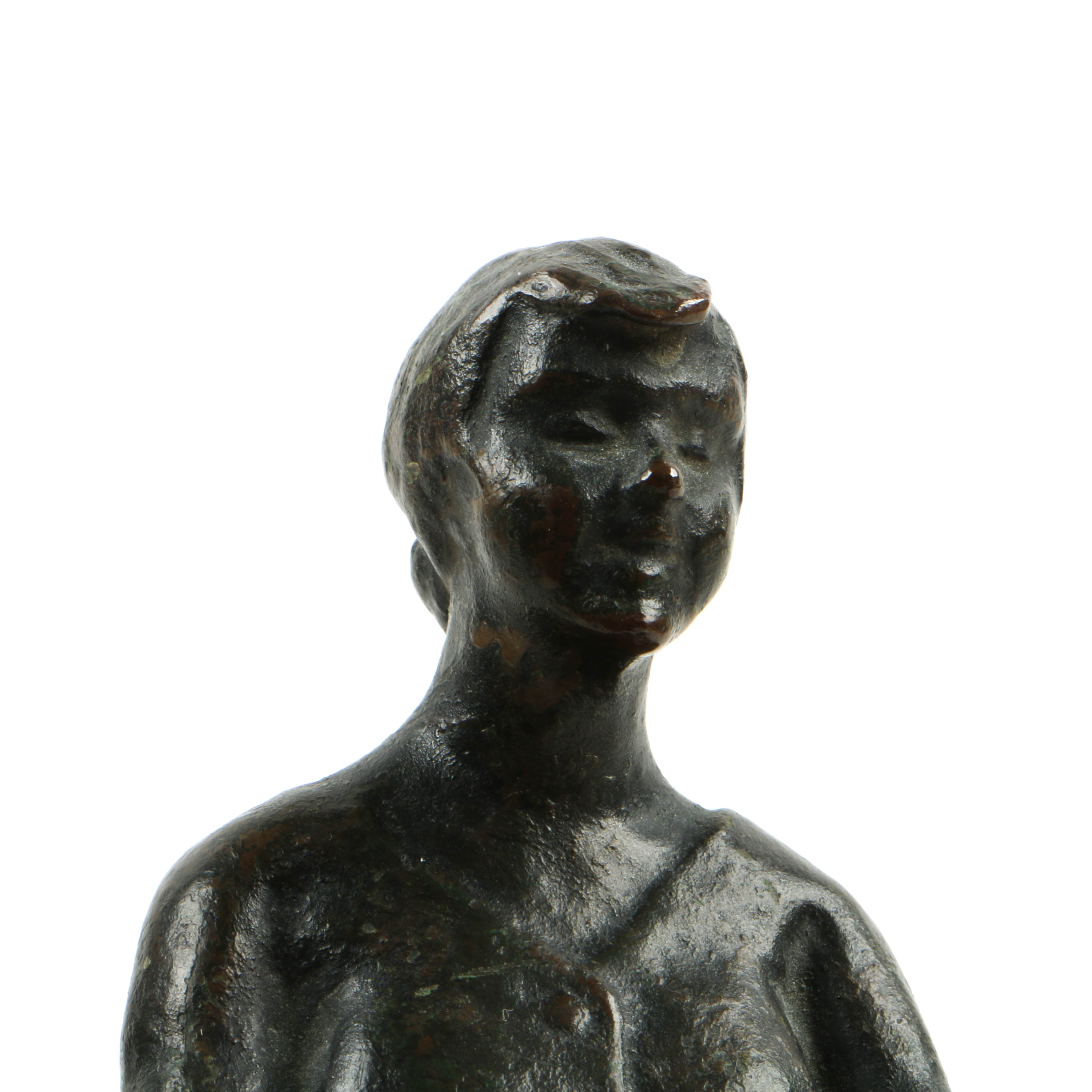 Florence Sprague Smith (1888-1971) Bronze Titled "Joy of Labor"