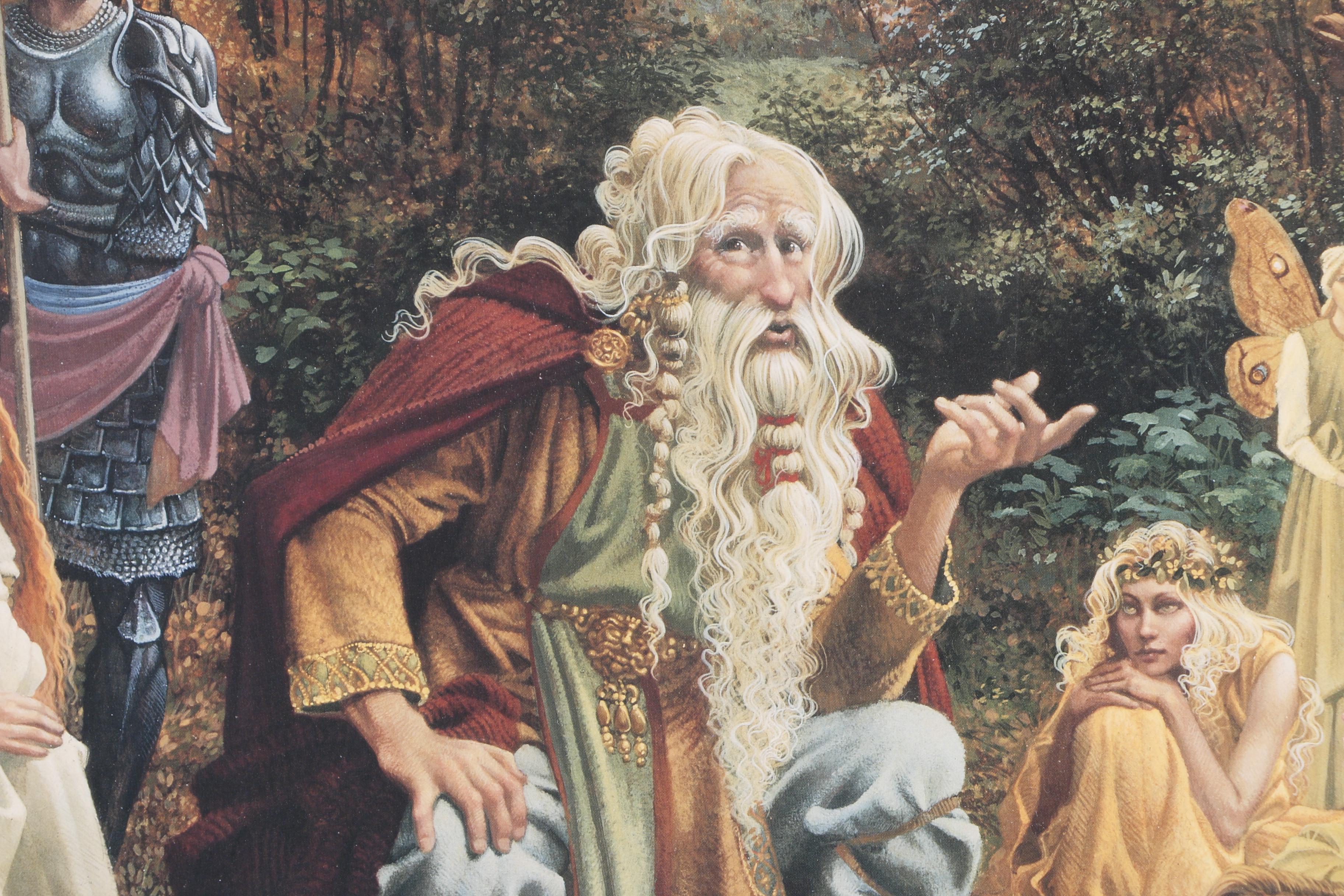 James C. Christensen Offset Lithograph Art Works Etc. Poster