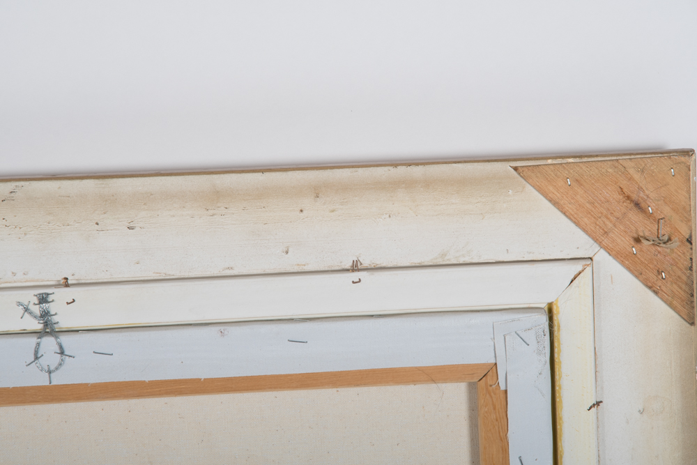 Anthony Veccio Oil Painting of a Horse Race