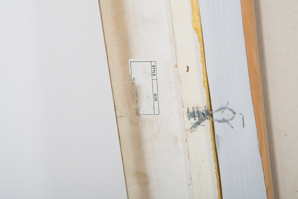 Anthony Veccio Oil Painting of a Horse Race