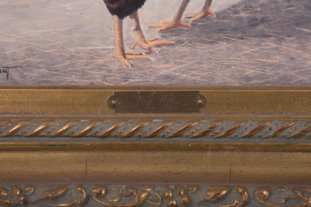 Jack Bryant Acrylic Painting "Big Red"